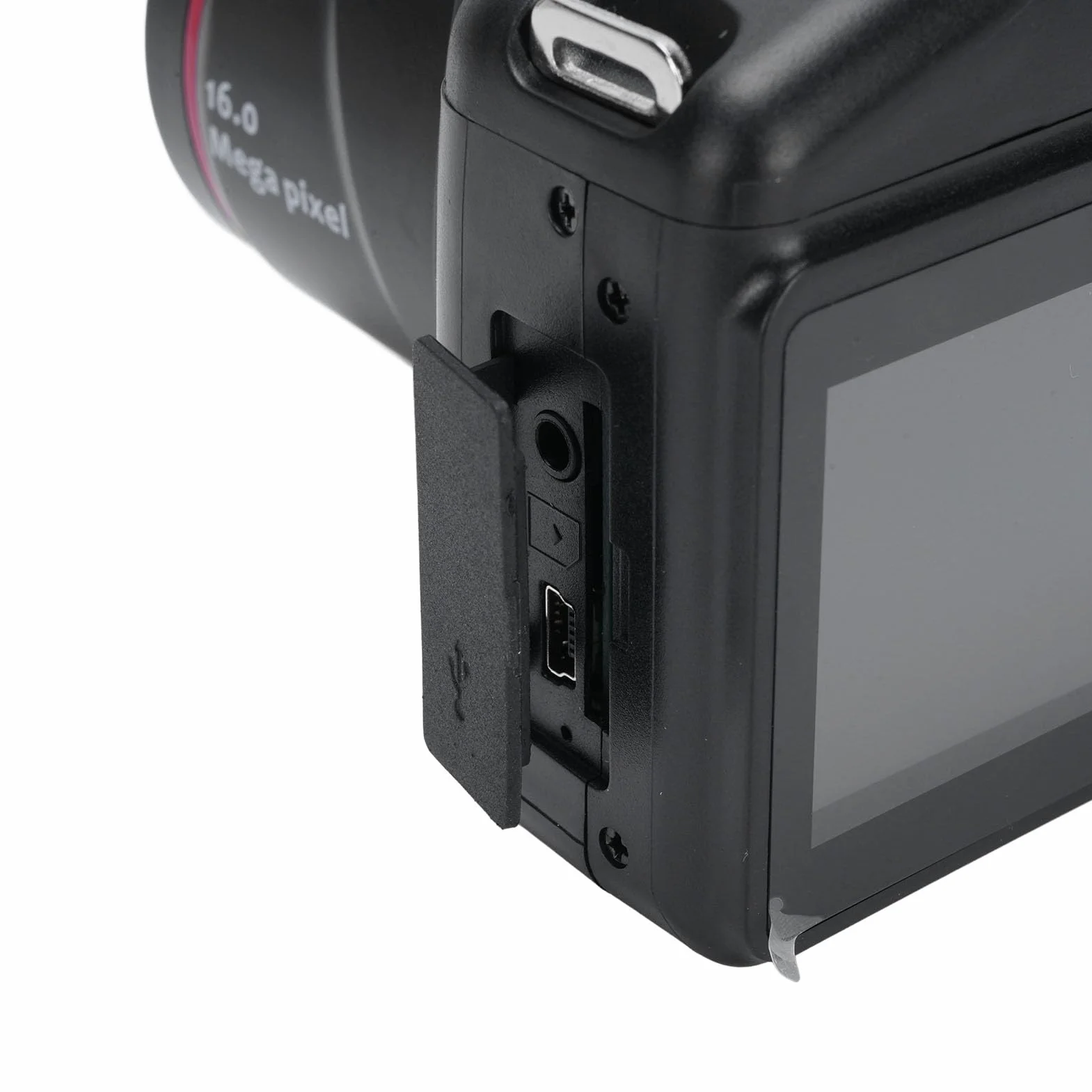 Fotocamera Digitale, Fotocamere 4K per Fotografia e Video, Fotocamera da Vlogging Touch Screen WiFi da 2,4 MP per YouTube con Flash, Hood Lenti, Fotocamere Anteriori e Posteriori