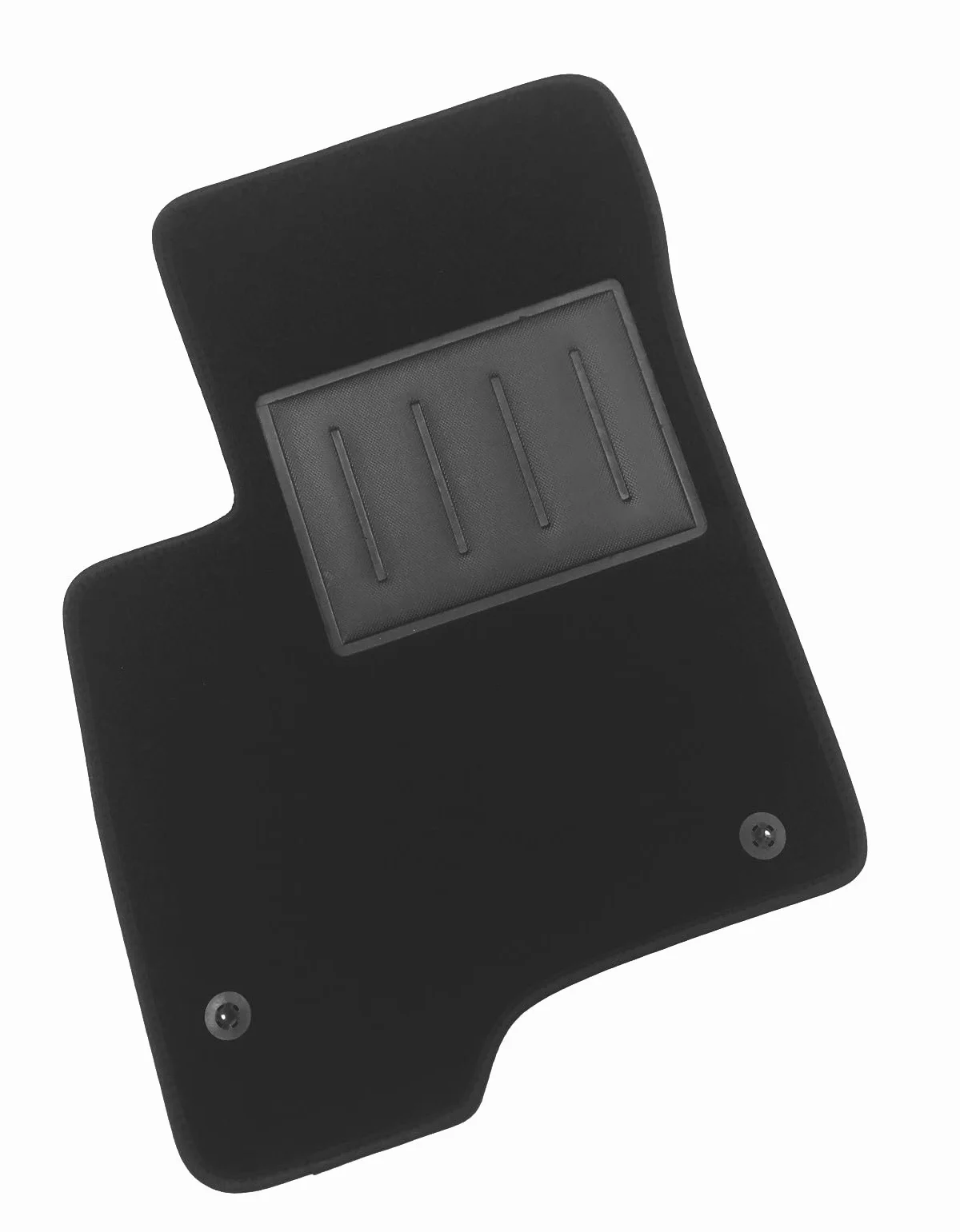 ASC Tappetino Lato Guida Compatibile con Fiat Panda 319 4x4-Cross-Van-Hybrid 2012-2023, Moquette, Bordo Antiscivolo