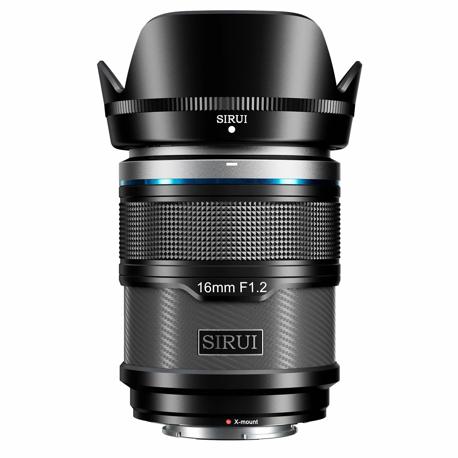 SIRUI Sniper Obiettivo Grandangolo Autofocus APS-C 16mm F1.2 per X-T4, X-T5, X-H1, X-H2/H2S, X-T3, X-T30, X-S10 (Attacco X, Nero)