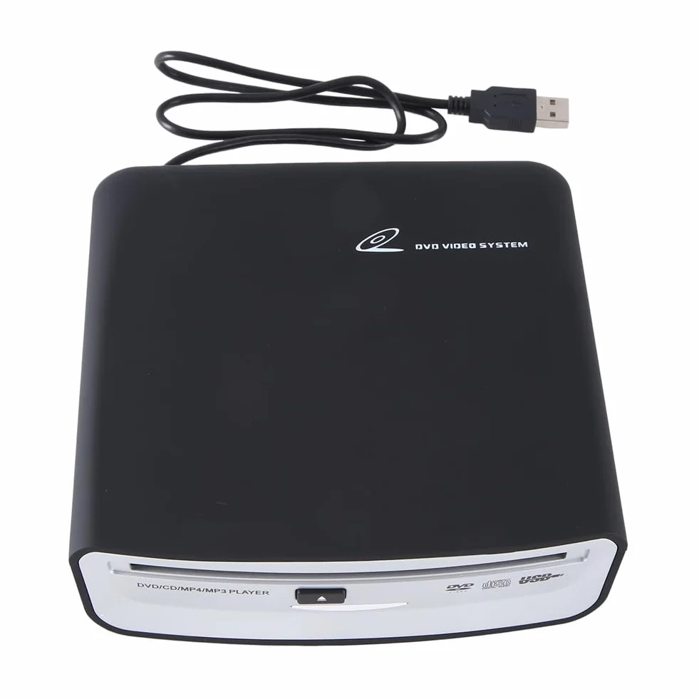 Lettore CD Esterno Universale Portatile per Auto, Può Essere Collegato Alla Presa USB in Auto, Laptop o Televisore, per Navigazione con Android 4.0 e