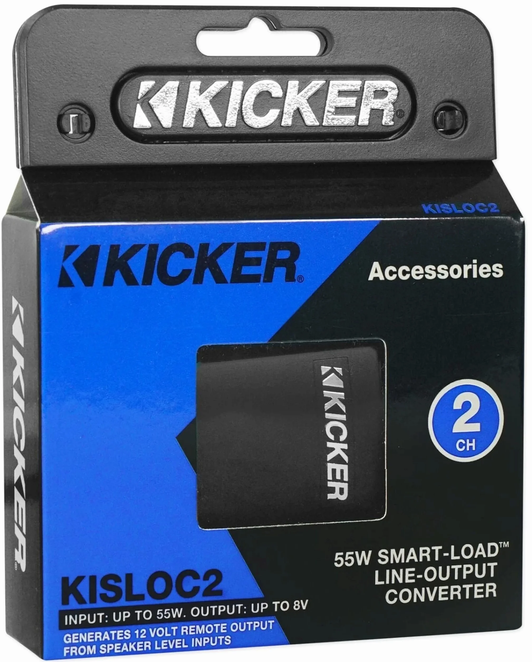 Kicker 46KISLOC2 Convertitore di uscita linea stereo serie K con uscita di accensione remota