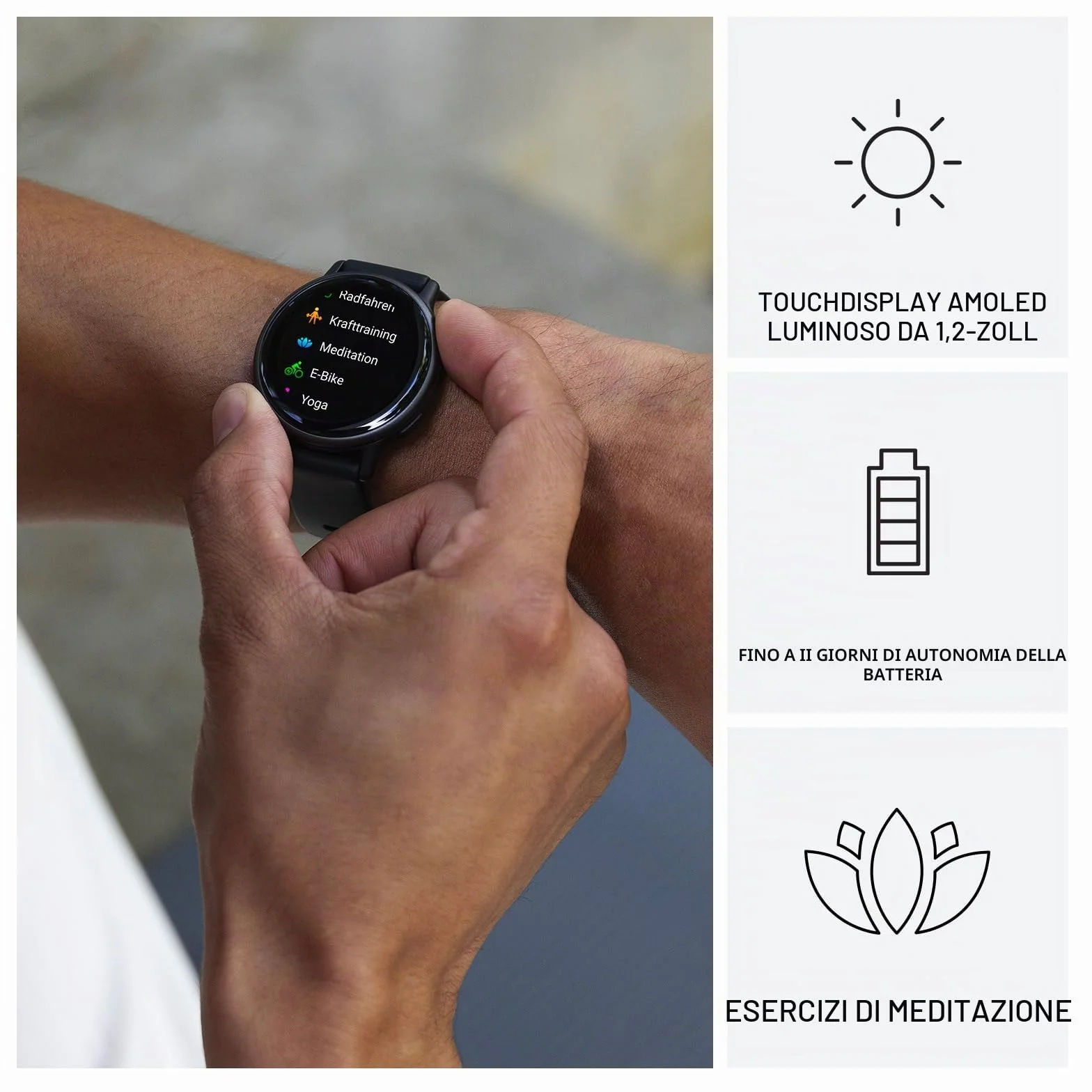 Garmin vívoactive 5, Smartwatch AMOLED 1,2", Cassa 42mm, Musica, Pay, +30 Sport, GPS, Cardio, Coach Sonno, Benefici Workout, Autonomia 11 giorni (Orchid & Orchid Metallic) (Ricondizionato)