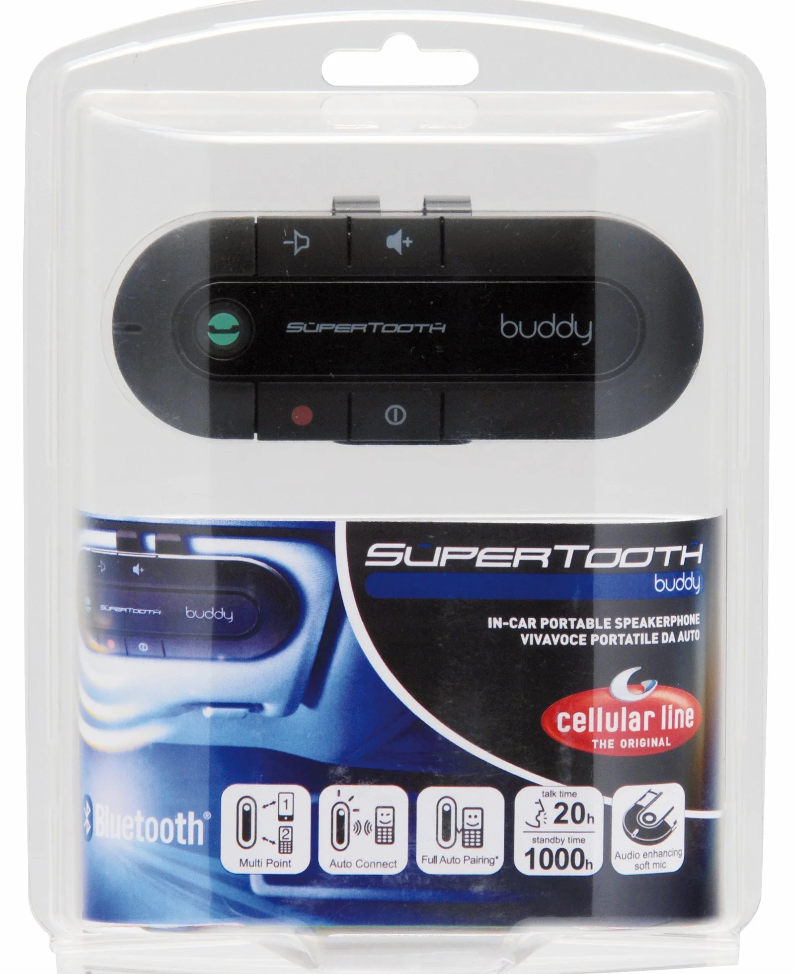 Cellular Line 1213317 Kit Vivavoce Supertooth Buddy