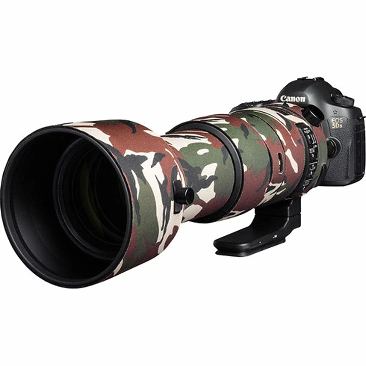 EasyCover - Lens Oak - Protezione per obiettivo - Protezione per l'obiettivo della fotocamera – compatibile per Sigma 60-600mm F4.5-6.3 DG OS HSM | S - Camuffamento Verde