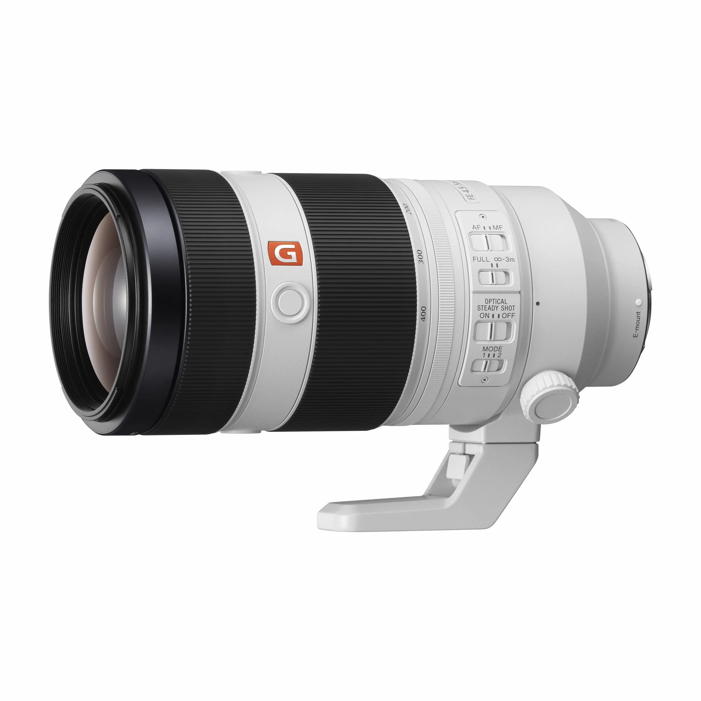 Sony SEL100400GM– 100–400 mm F4.5–5.6 G Master Superteleobiettivo zoom per full frame e APS-C(OSS, attacco E, zoom premium, ideale per sport, fauna, compatibile con la serie A7, ZV-E10, A6400, A6700)