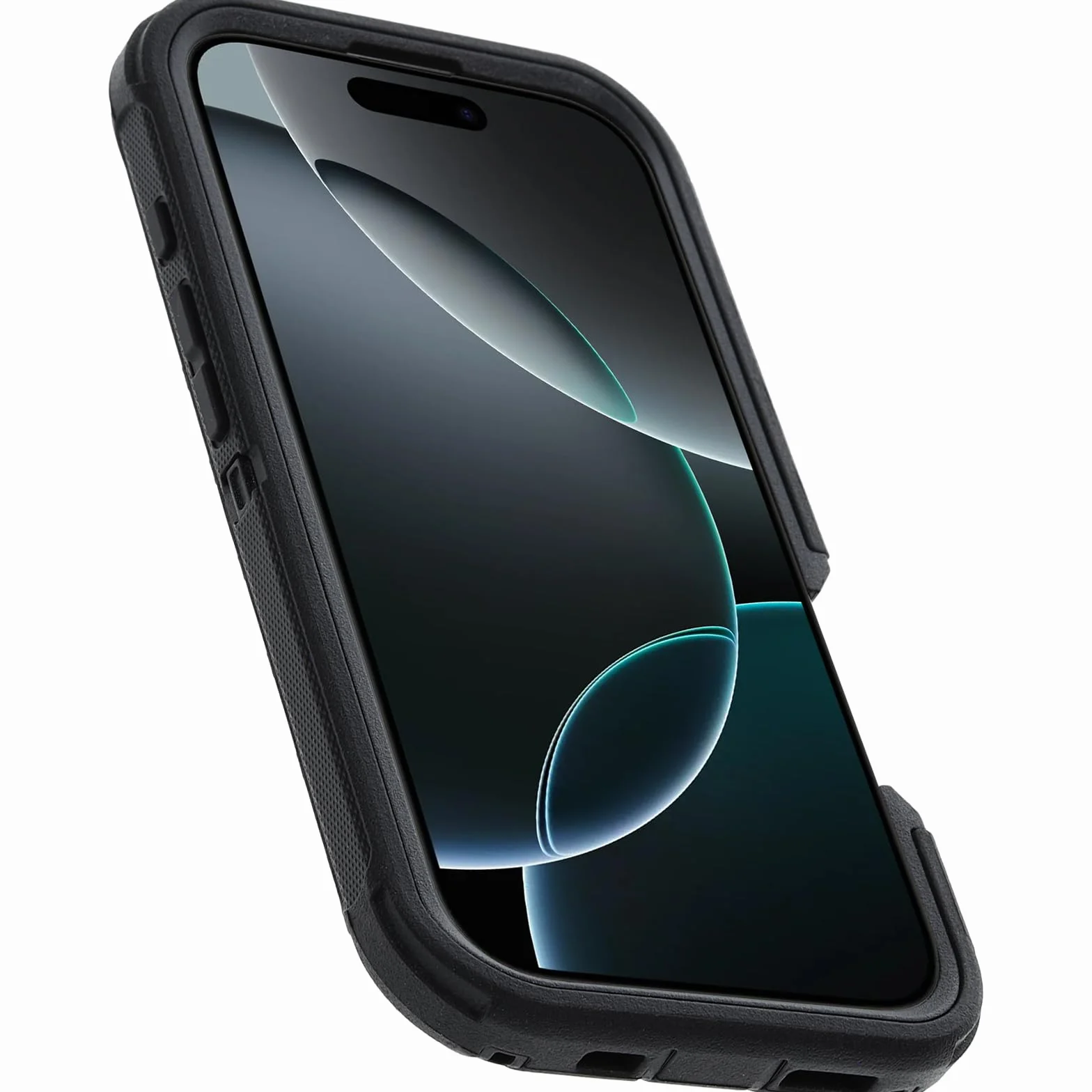 OtterBox Cover Defender Series MagSafe per iPhone 16 PRO, Custodia Protettiva Antiurto, a Prova di Caduta, Protezione Estrema, Testata 7X Norme Mil-Std 810G, Nero, Senza Retail Package
