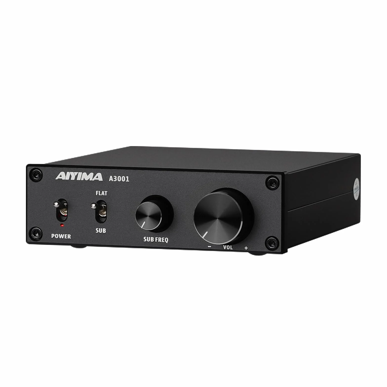Amplificatore mini subwoofer AIYIMA A3001 TPA3255 da 200 W, amplificatore di potenza mono Hi-Fi, classe D, a piena frequenza e sub bassi, amplificatori commutabili DC 24 V-48 V