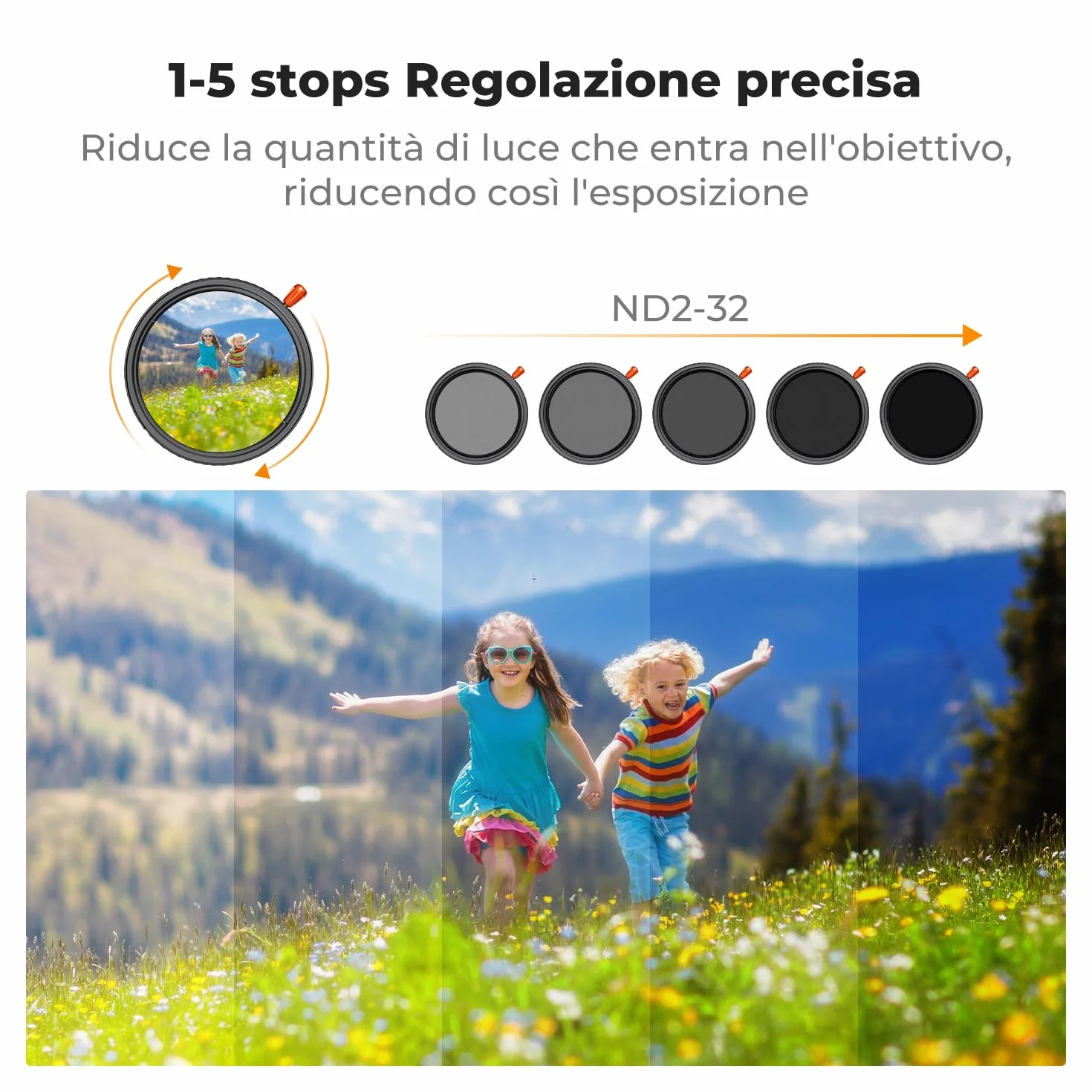 K&F CONCEPT 67mm Nano-Klear Filtro 3 In 1 Funzione CPL & Black Mist 1/4 & Variabile ND2-32 con 3 Panni di Pulizia per Obiettivo Fotocamera, Filtro in Vetro Ottico con 18 Strati Nano Rivestimento