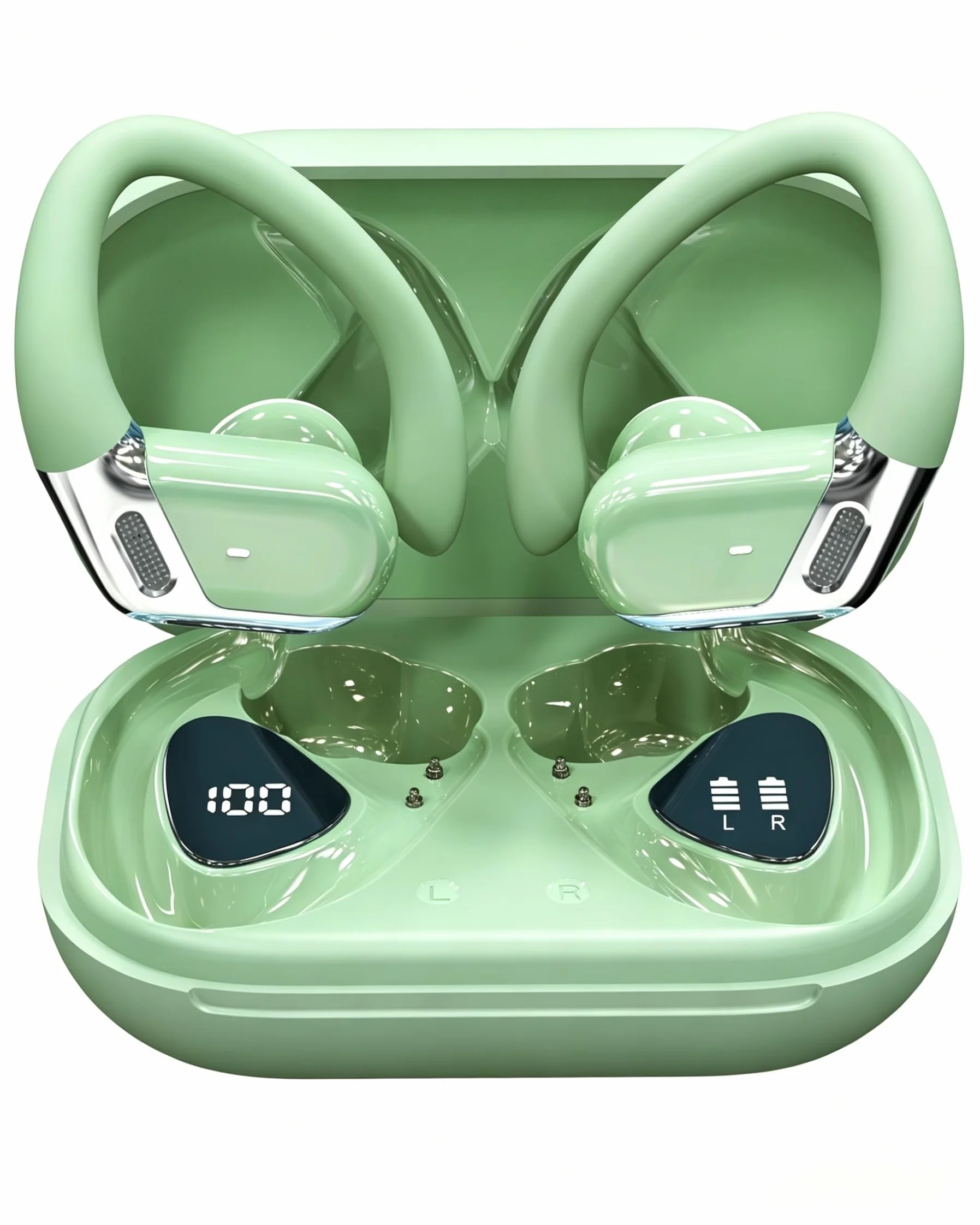 Auricolari Wireless, 2026 Bluetooth 5.4 Cuffie Sportive, Auricolari Wireless 50 Ore