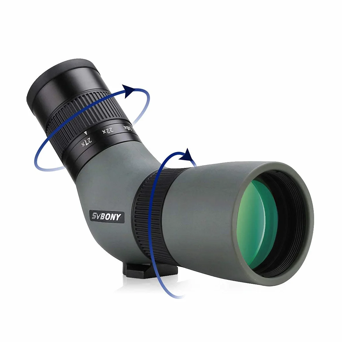 Svbony SV410 ED Cannocchiale 9-27x56, Compatta Portatile, Bordo in Vetro Ottica FMC, Ampio Campo Visivo Telescopio Spotting Scope per Bird Watching, Animali Selvatici