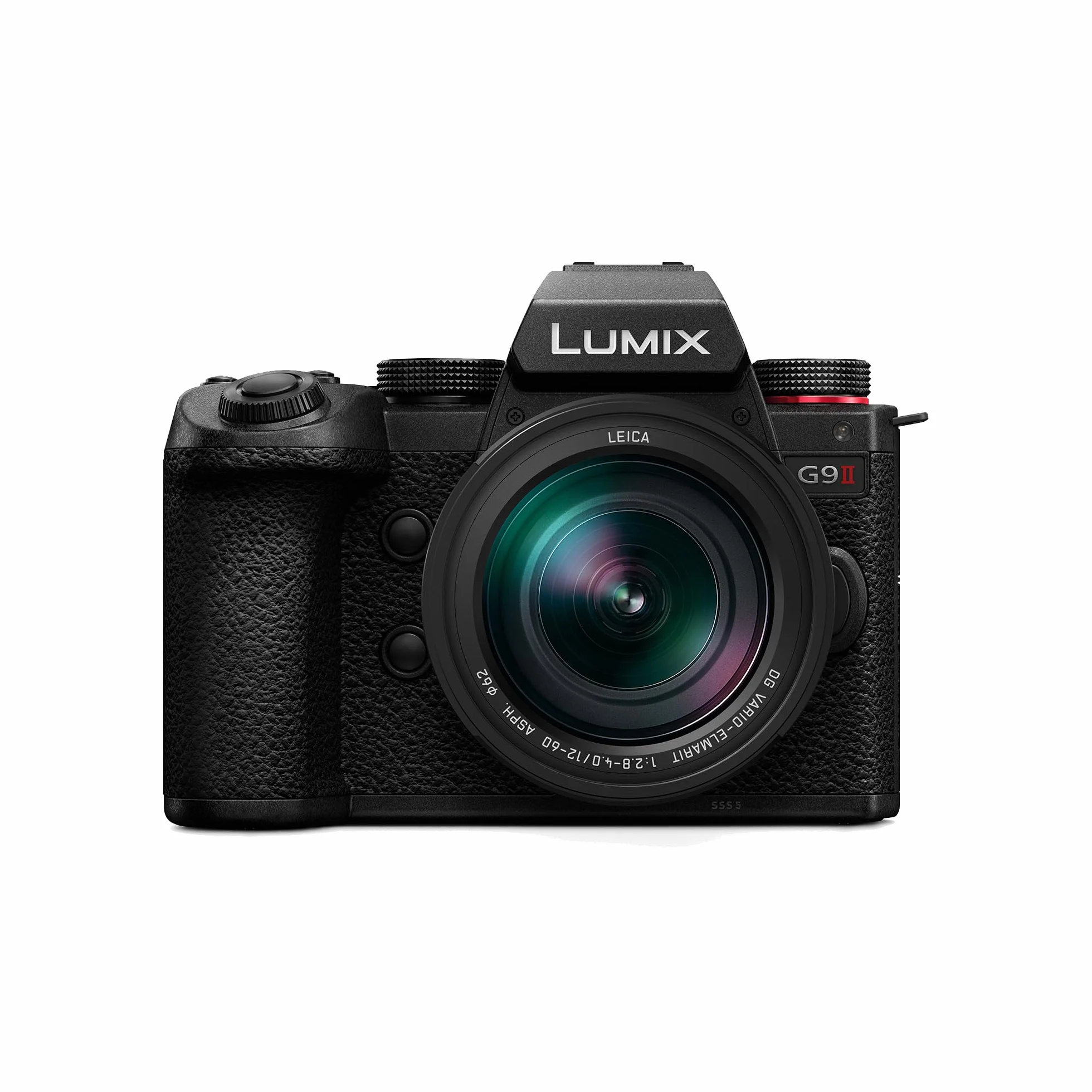 Panasonic LUMIX DC-G9M2LE Fotocamera Mirrorless Micro Quattro Terzi con Obiettivo Leica DG Vario-Elmarit 12-60mm F2.8-4.0, 25.2MP, 4K 120p/100p e 5.7K 30p/25p, Phase Hybrid AF, Wi-Fi, Bluetooth, Nero