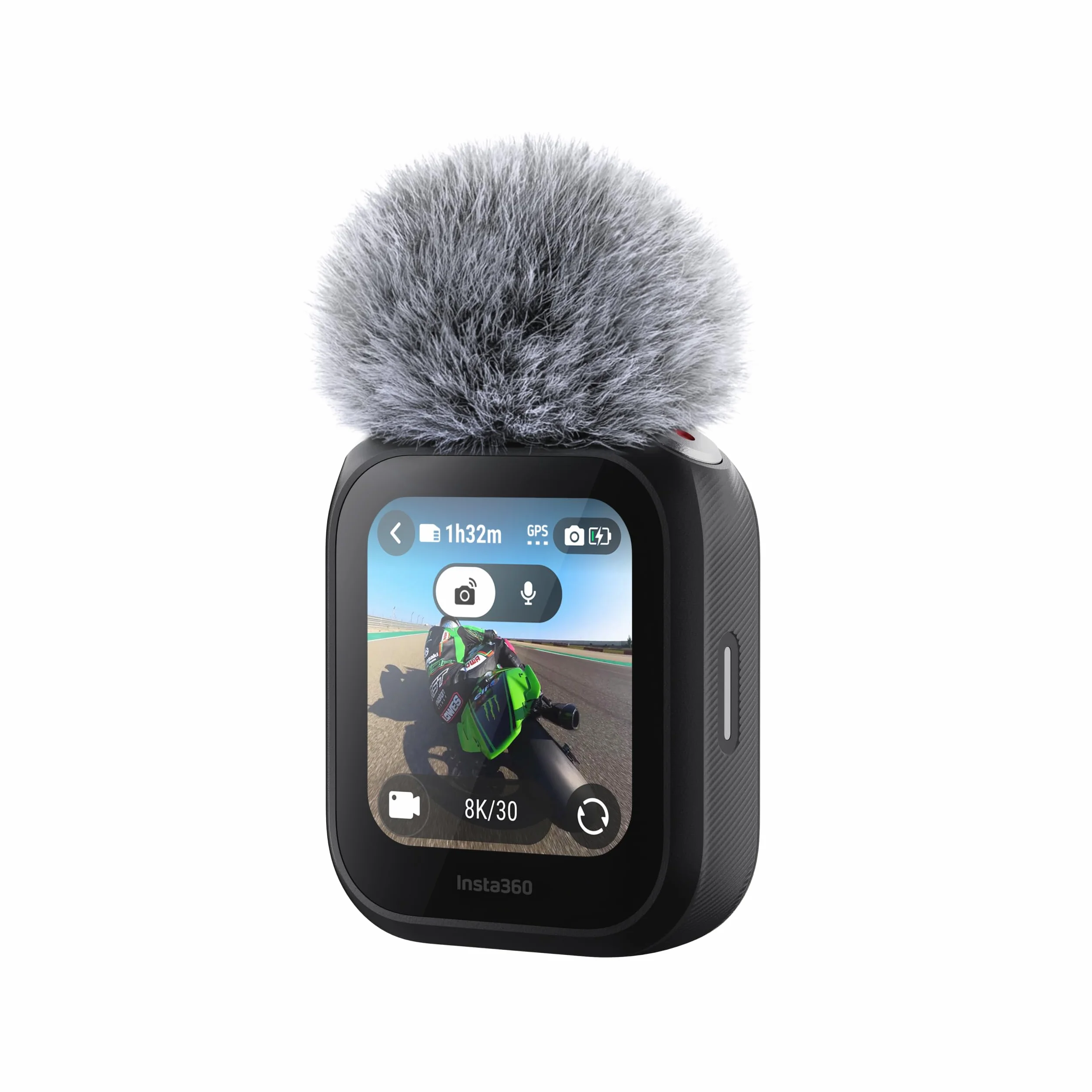Controllo remoto di anteprima GPS con microfono integrato