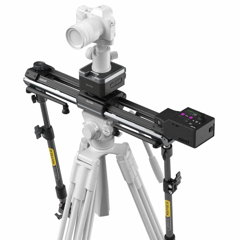 ZEAPON Micro4 E700 - Slider elettrico avanzato con giunto cardanico integrato, lunghezza 568 mm, per scatti fluidi e professionali