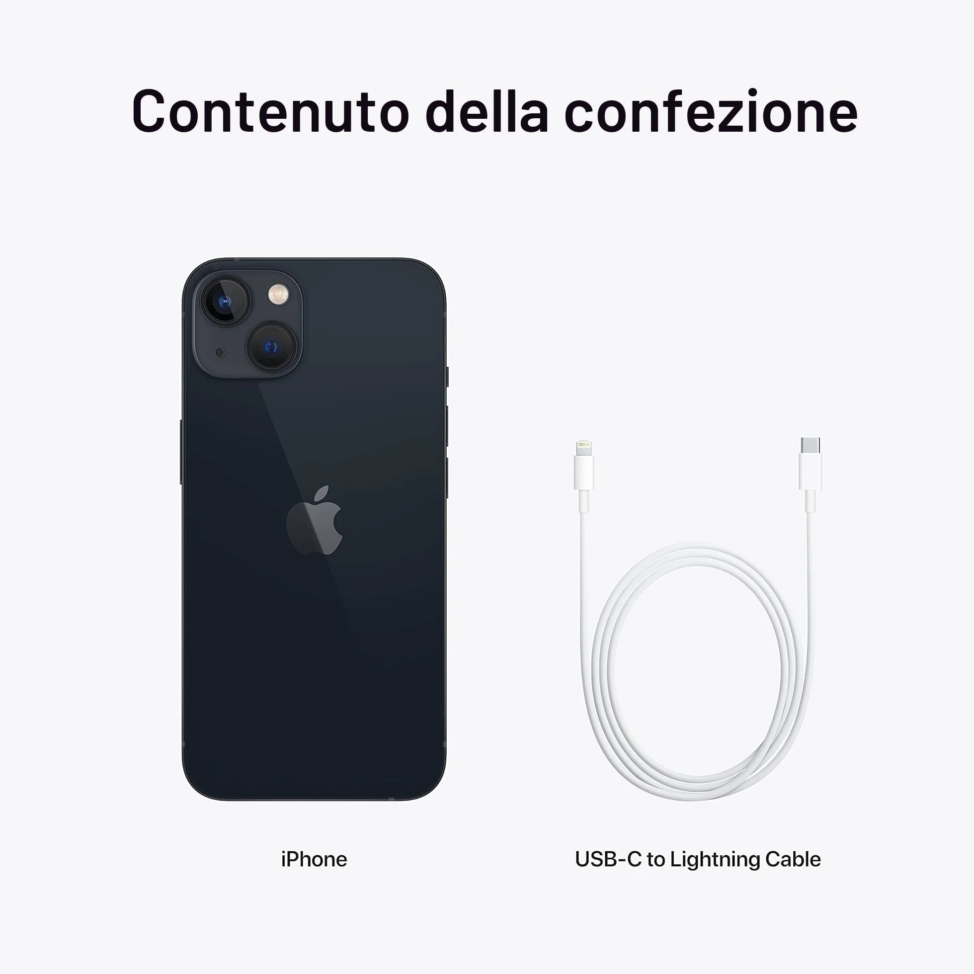 Apple iPhone 13 128GB Mezzanotte Ricondizionato