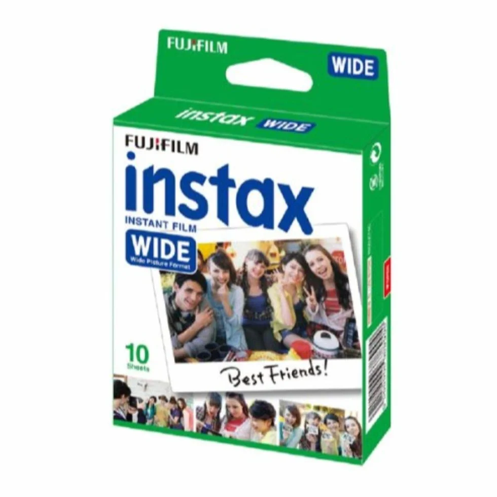 Fujifilm Instax NEW 800 Set da 10 Pellicole Fotografiche per foto istantanee