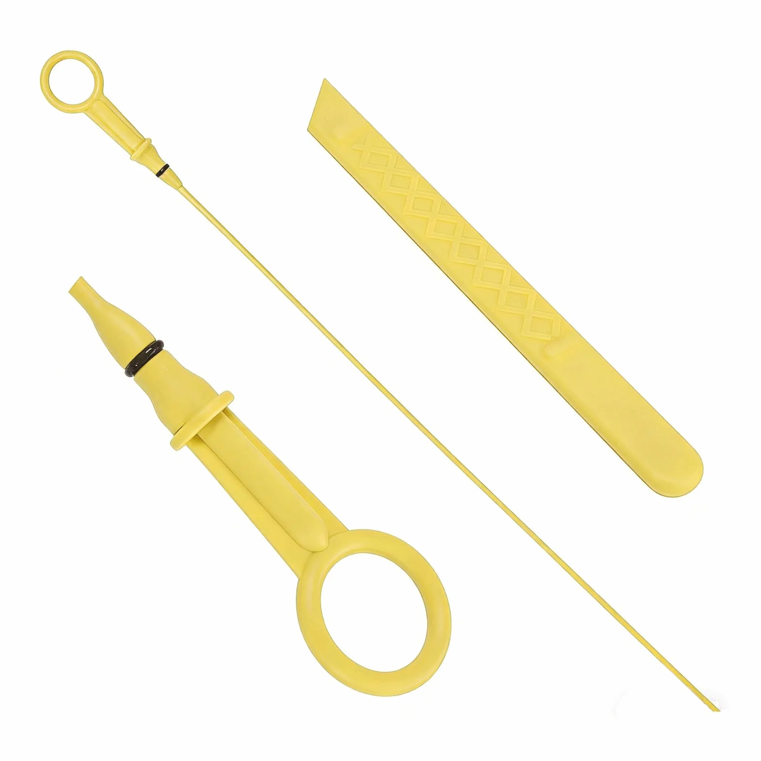 Asta livello olio compatibile con motori Renault 1.5 dCi – Adatto per Clio Kangoo per Megane II – Giallo 52,1 cm