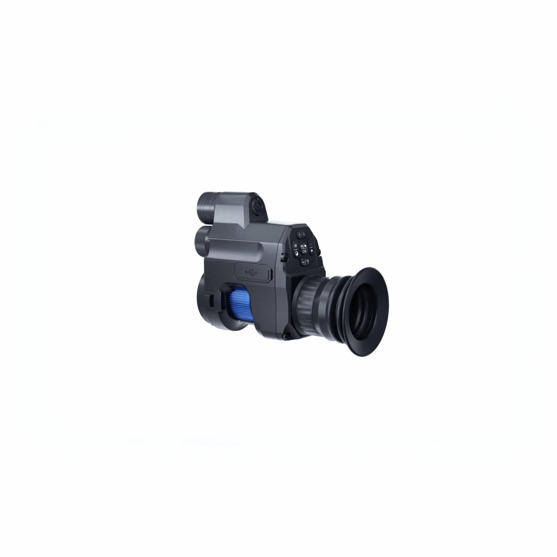 PARD Monoculare Visione Notturna, cannocchiale Visore notturno per la caccia con 850nm e 940nm, per osservazione notturna o sorveglianza, portata di visione notturna fino a 350 m, NV007V2