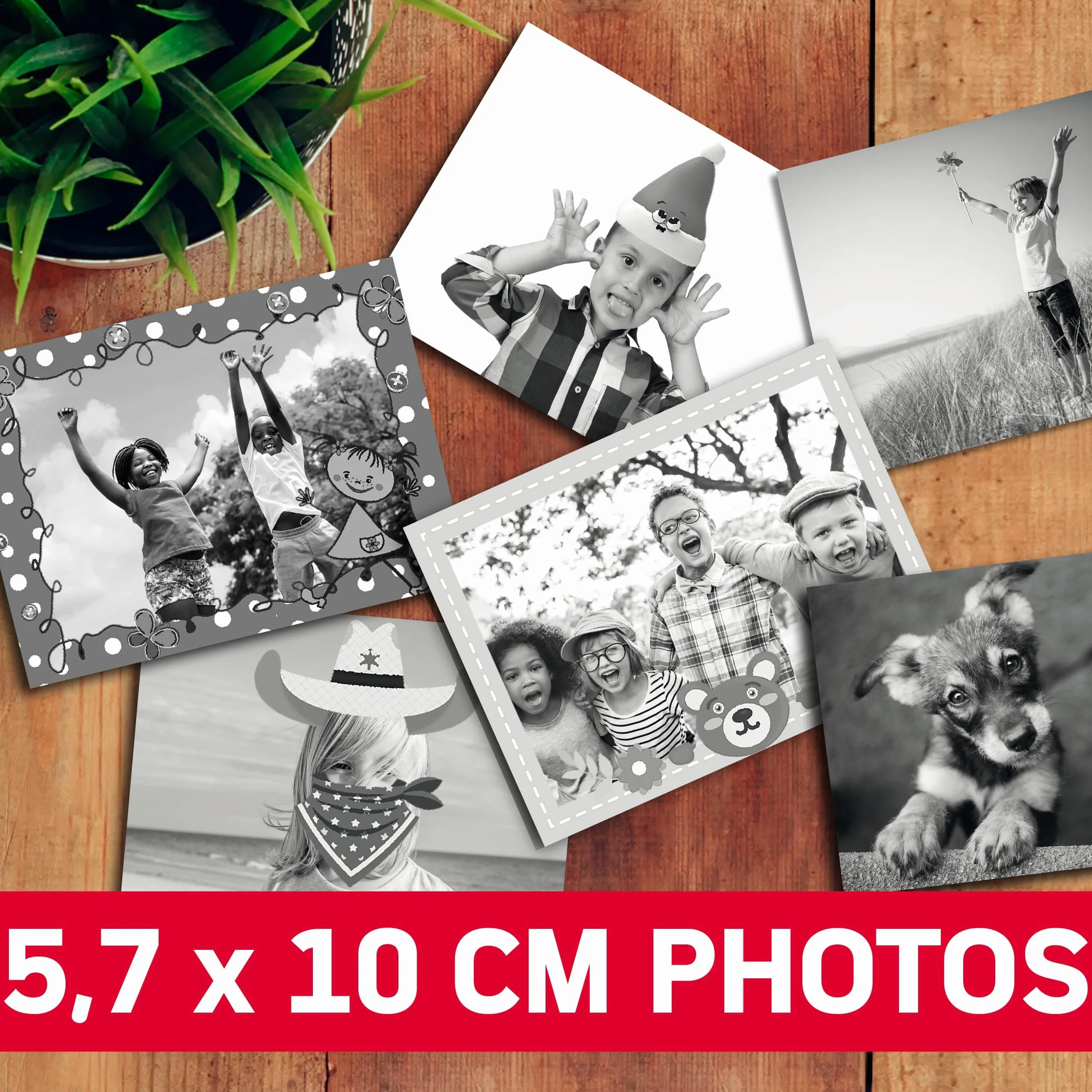 AGFAPHOTO Realikids Instant Cam Bleu - Appareil Photo pour Enfant