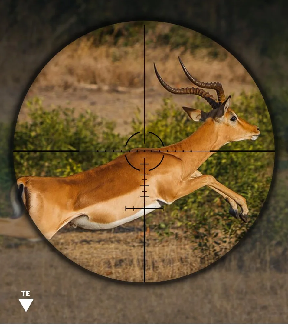 SPINA OPTICS 4-24X56 SF Mire ottiche da caccia Reticolo in vetro con torrette laterali di parallasse Ripristino Tubo da 30 mm Riflescope