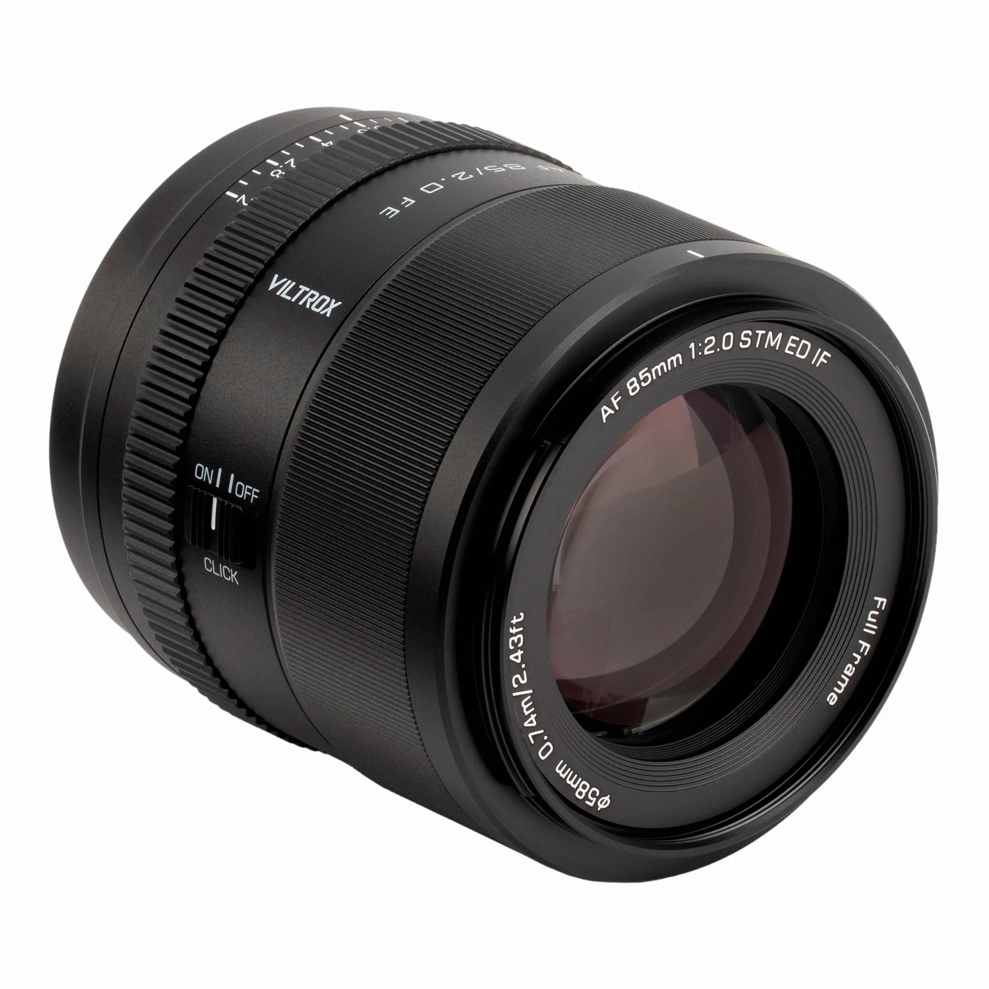 VILTROX 85mm F2.0 FE,AF 85mm f2.0 EVO Obiettivo Autofocus per Attacco Sony E,Full frame Compatibile con Sony a7Ⅲ a7RⅢ a7RⅣ FX3 A7RⅤ A93 a6500 ZV-E10 FX30 A6700