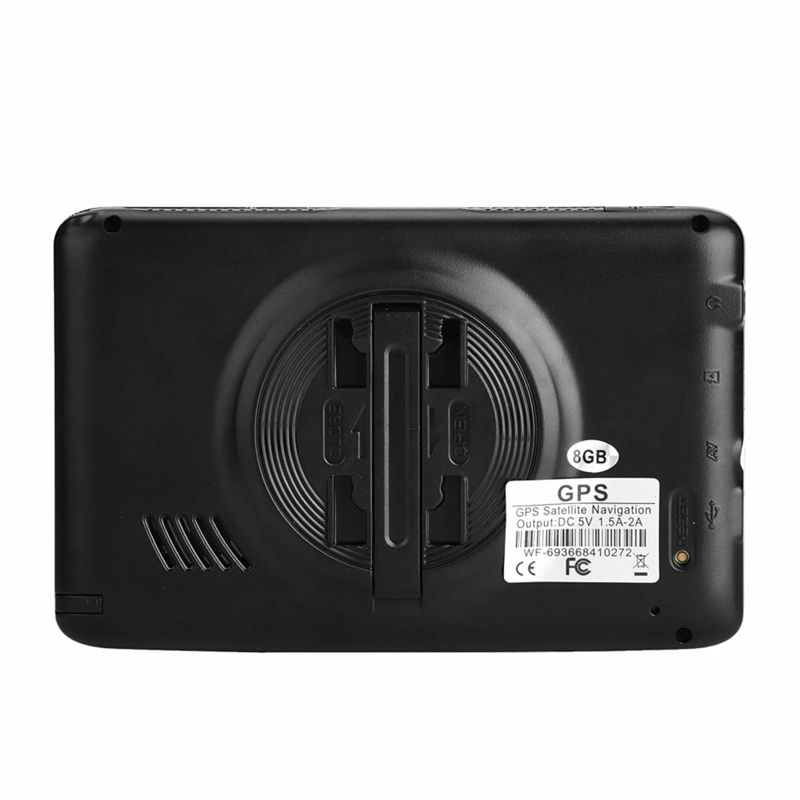 Navigatore GPS Touchscreen Navigazione GPS Prompt Vocale Automatico DDR256M 8G MP3 FM Mappa Europa 508 di Navigazione Doppio per Auto Camion RV, DEMERASU3H72K8QYD