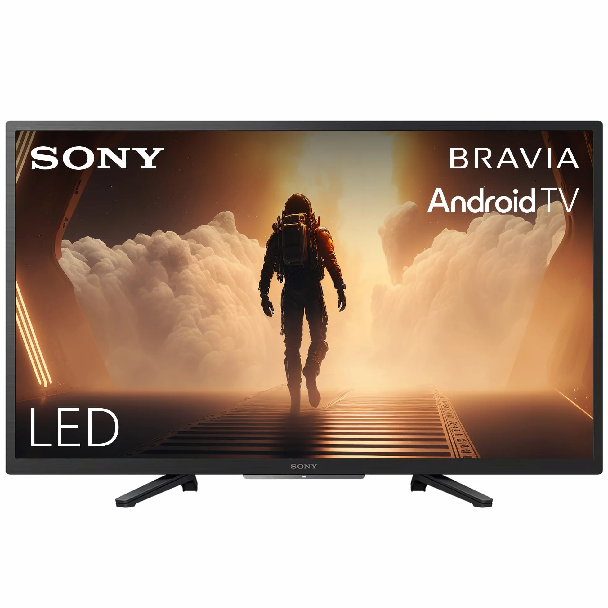Sony BRAVIA KD-32W800 - Smart TV 32 pollici, HD Ready LED, HDR, Android TV, KD32W800PAEP [Classe di efficienza energetica F]