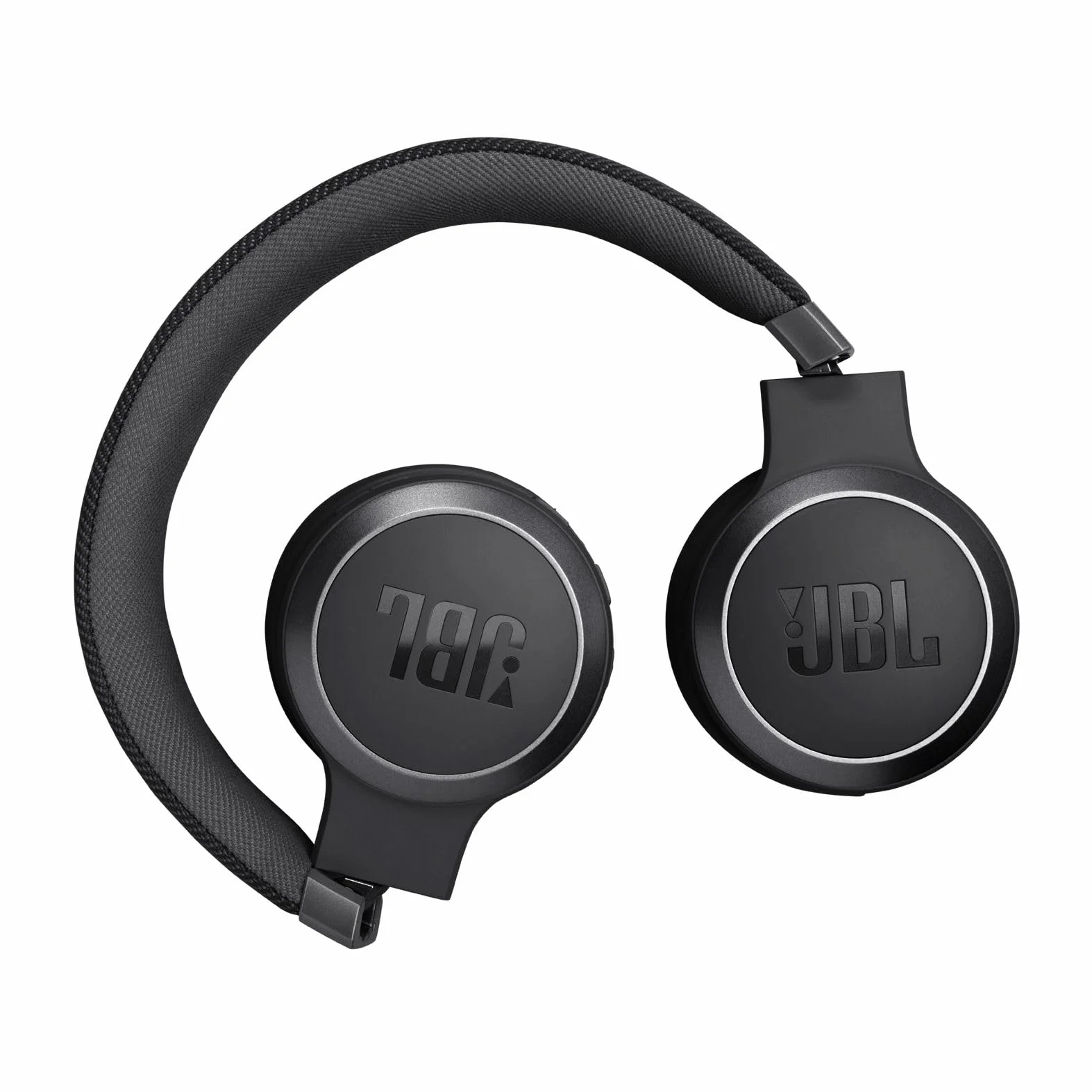 JBL Live 670 NC Cuffie On-Ear Bluetooth Wireless, con Cancellazione Adattiva del Rumore, SmartAmbient, Personi-Fi 2.0, JBL Surround, Connessione Multipoint, fino a 65 Ore di Autonomia, Nero