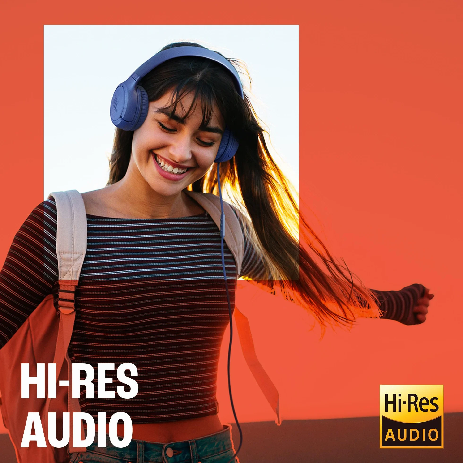 JBL Tune 530 C Cuffie con Filo On Ear, Microfono, Suono JBL Pure Bass, Preimpostazioni EQ, Connettività USB Tipo C, Design Pieghevole e Cavo Anti-Groviglio, Nero