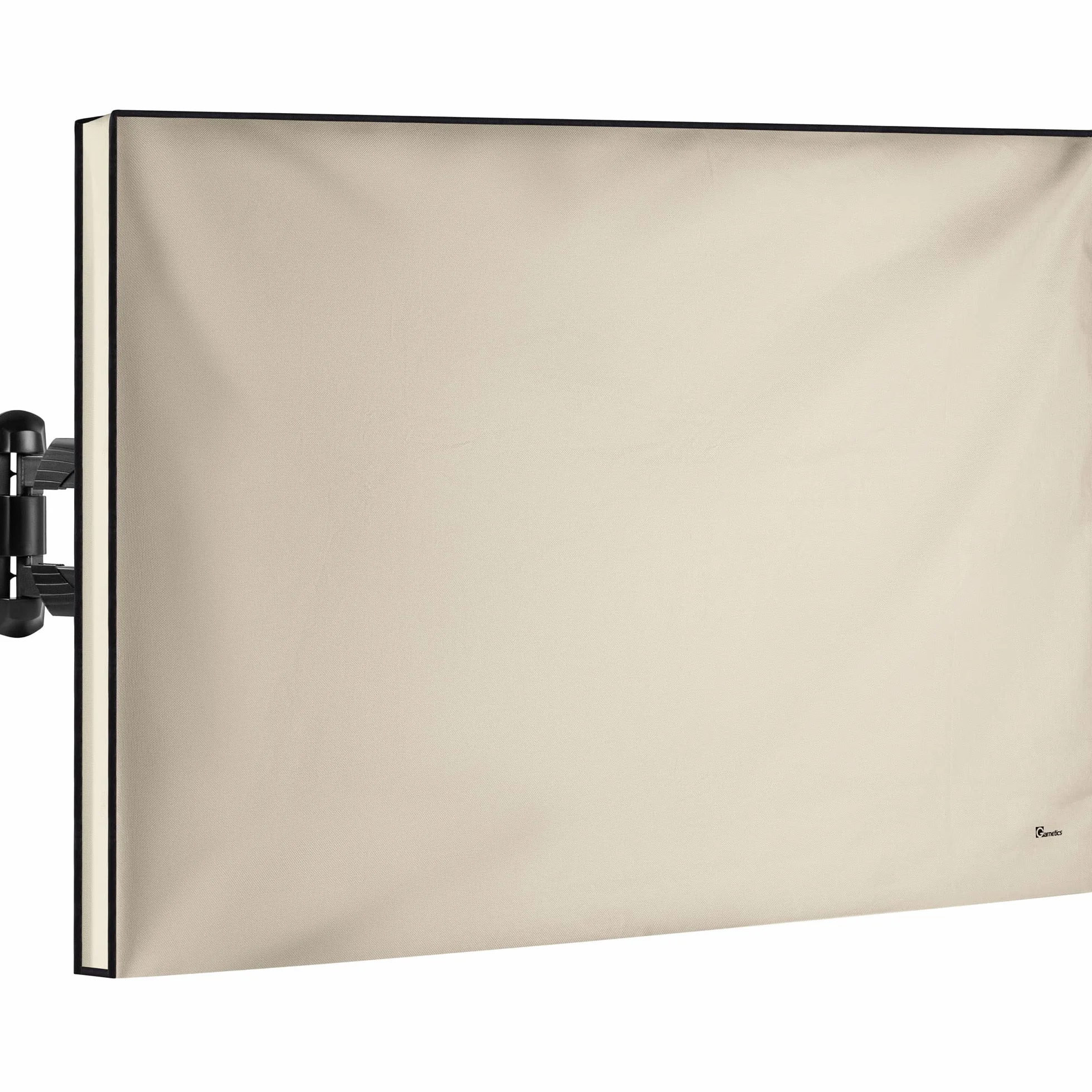 Garnetics Copertura TV da Esterno 85 pollici Resistente alle Intemperie e all'Acqua Custodia Protettiva per a Schermo Piatto Completamente Coperto dal Basso