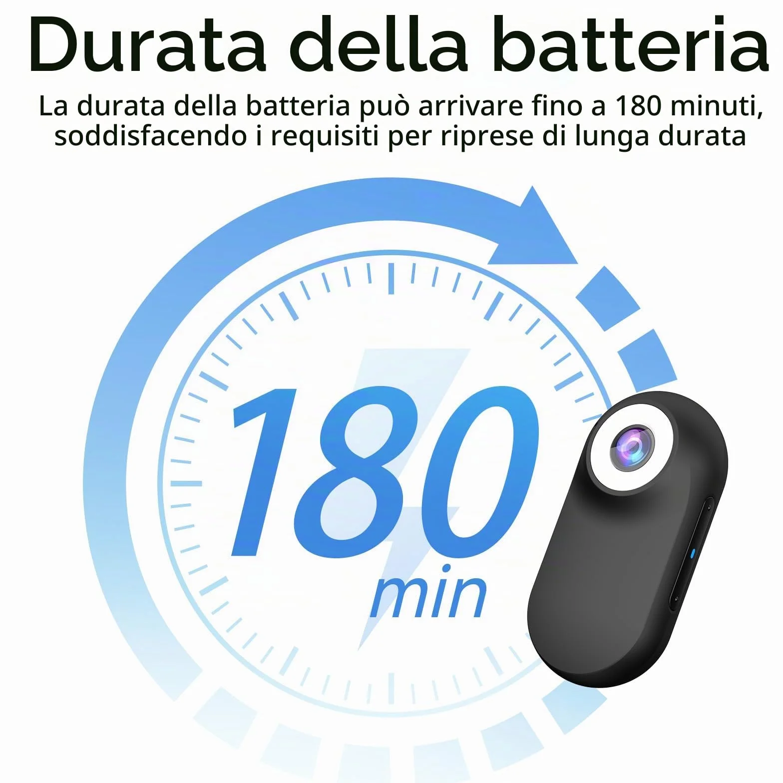 Xilecam Mini Action Cam 1080p Telecamera Animali Telecamere Nascoste da Esterno Body Cam e Accessori（Nero）