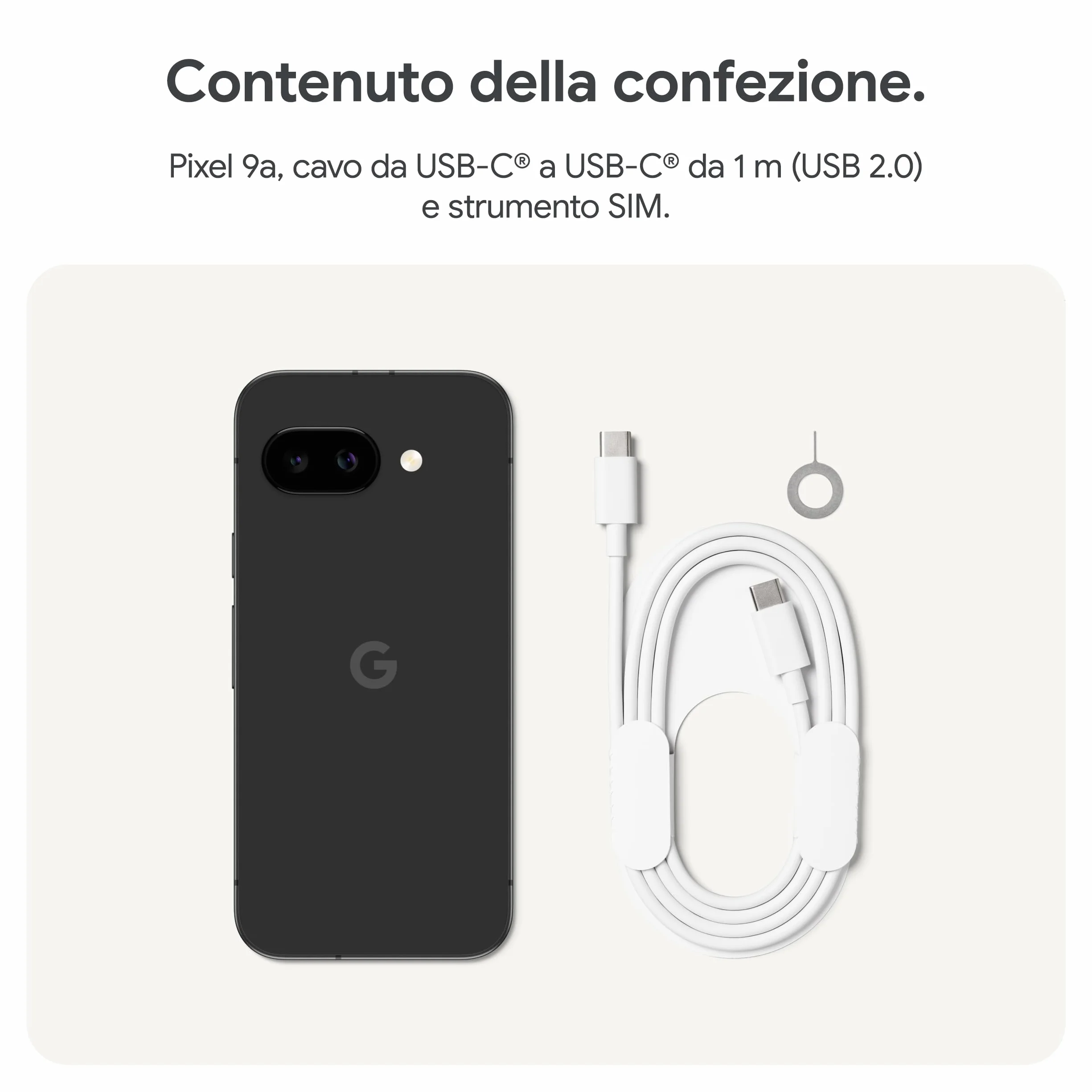 Google Pixel 9a – Smartphone Android sbloccato con fotocamera AI, batteria che dura tutto il giorno e funzioni di sicurezza avanzate – nero ossidiana, 128GB