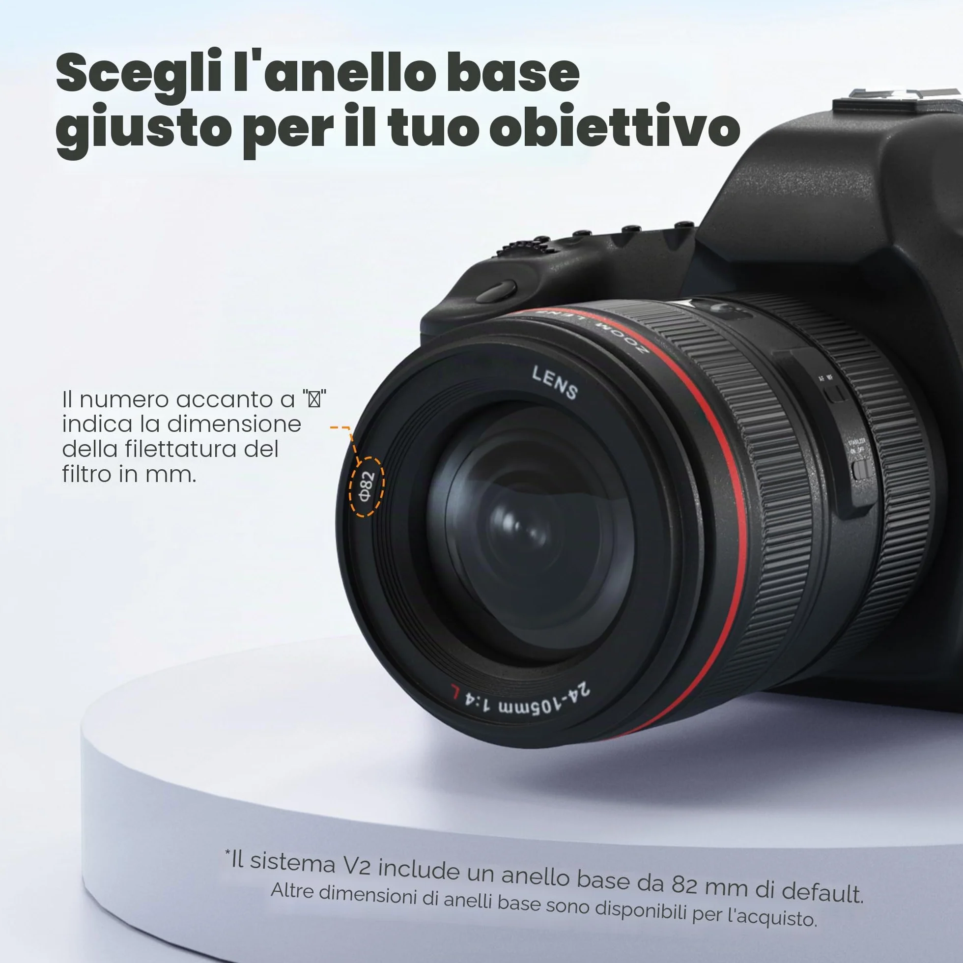 Freewell 82 mm V2 Filtro magnetico ibrido VND/CPL 3-7 stop - Filtro VND e CPL regolabile di qualità superiore a prova di futuro