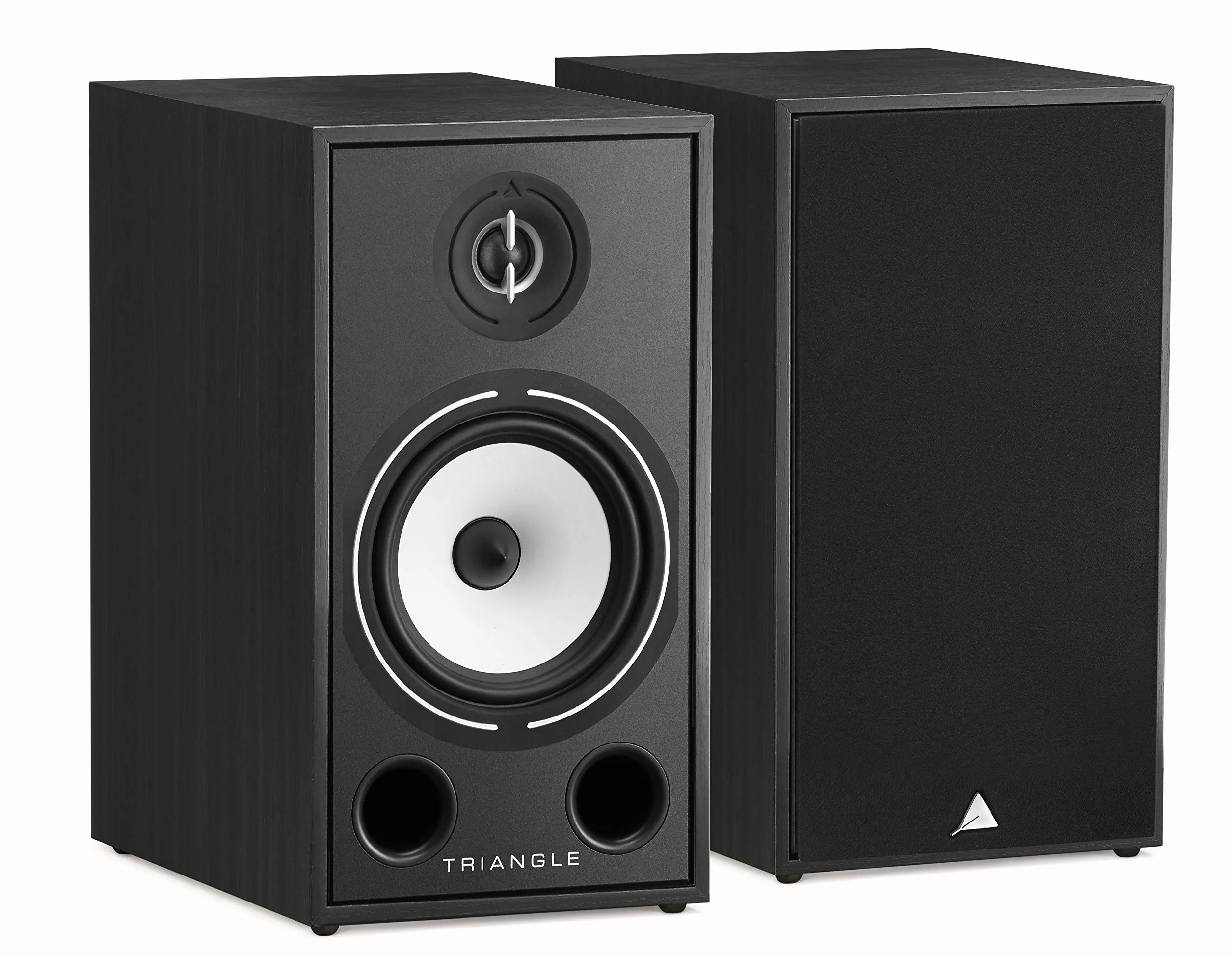 Triangle - Diffusore da scaffale Hi-Fi BOREA BR03 - Potenza Ammissibile 100W - Sensibilità 90 dB/W/m – Versatile per Musica e Home Cinema - 206 x 380 x 314 mm - Nero (Coppia)