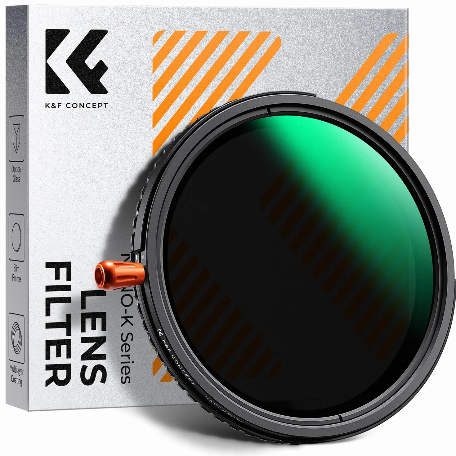 K&F CONCEPT 67mm Nano-Klear Filtro 3 In 1 Funzione CPL & Black Mist 1/4 & Variabile ND2-32 con 3 Panni di Pulizia per Obiettivo Fotocamera, Filtro in Vetro Ottico con 18 Strati Nano Rivestimento