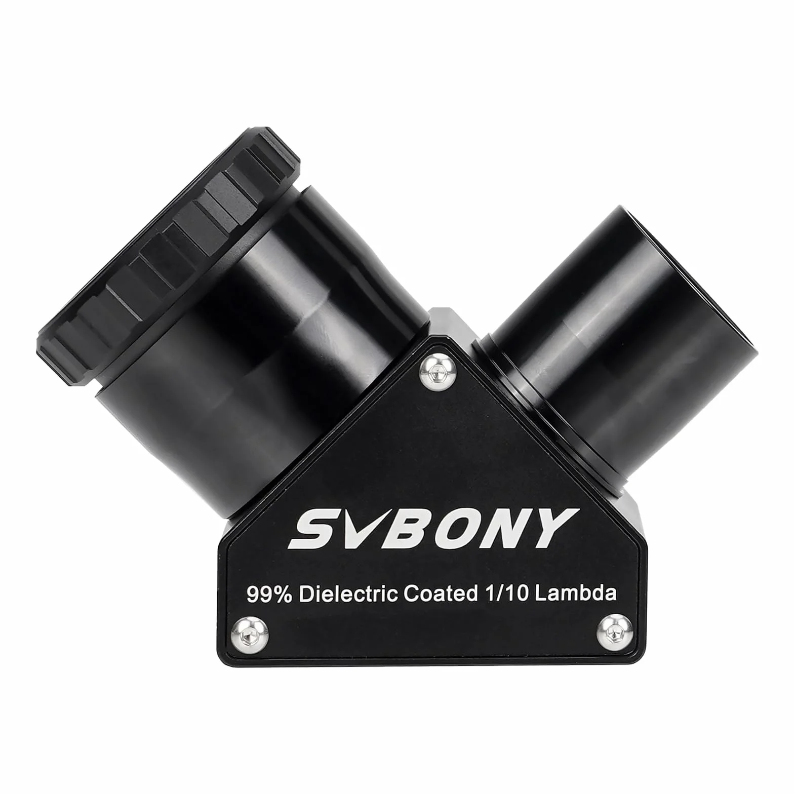 Svbony SV223 Specchio diagonale, 1,25" Adattatore Diagonale a 90° Materiale in Fibra di Carbonio Stella Diagonale con Meccanismo di Bloccaggio a Dcatto per Osservazioni Planetarie
