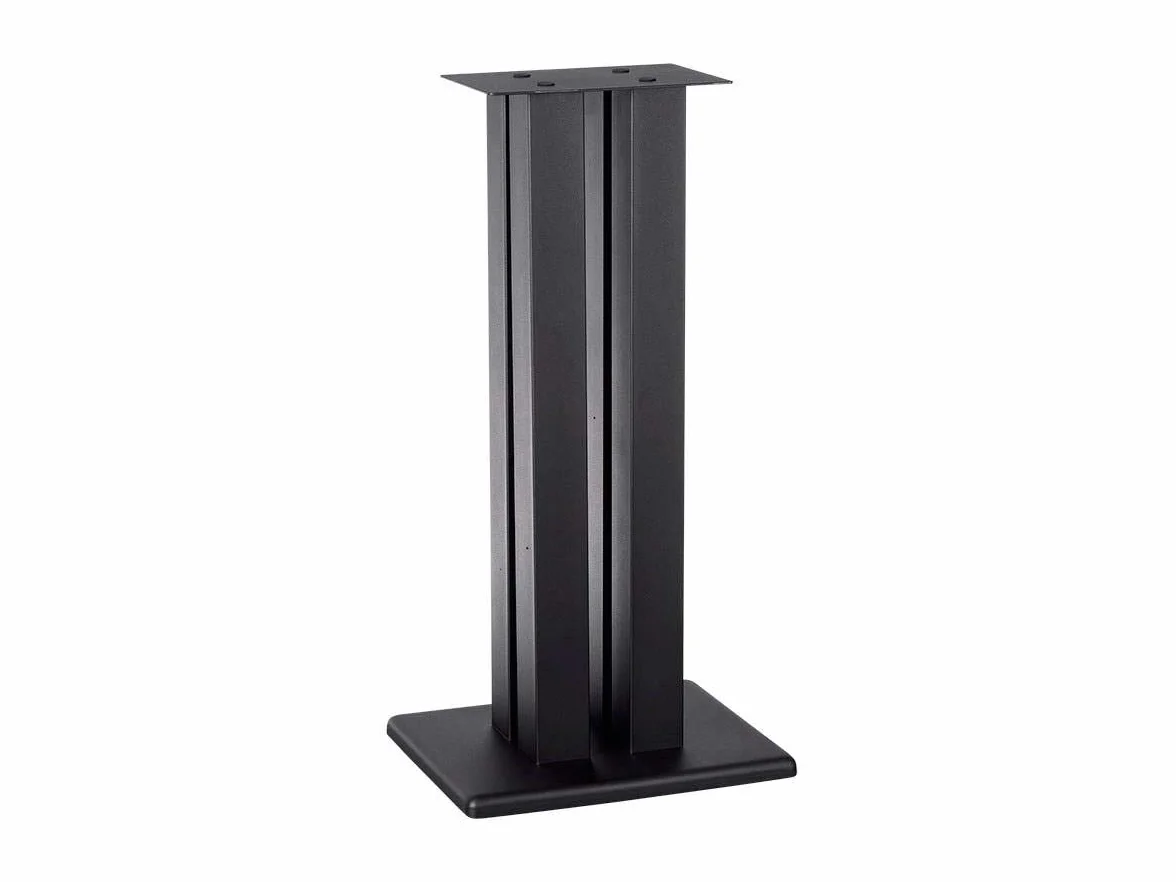 Monolith - Supporto per altoparlanti da 24 pollici (ciascuno), colore: Nero | Supporta punte regolabili, compatibile con Bose, Polk, Sony, Yamaha, Pioneer e altri