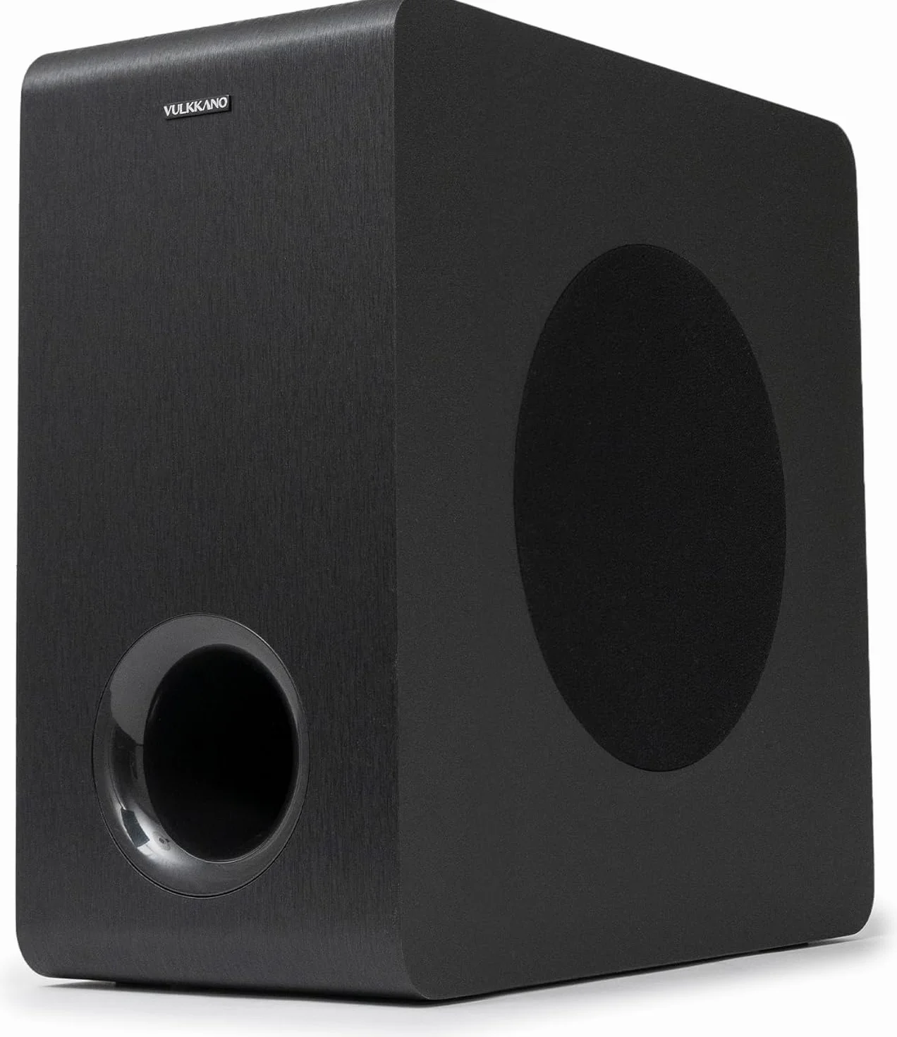 VULKKANO Sub6 MKII Subwoofer Attivo Compatto da 6 pollici con bassi profondi e design elegante per Home Cinema, Musica e Videogiochi, Frequenza da 50 Hz a 200 Hz