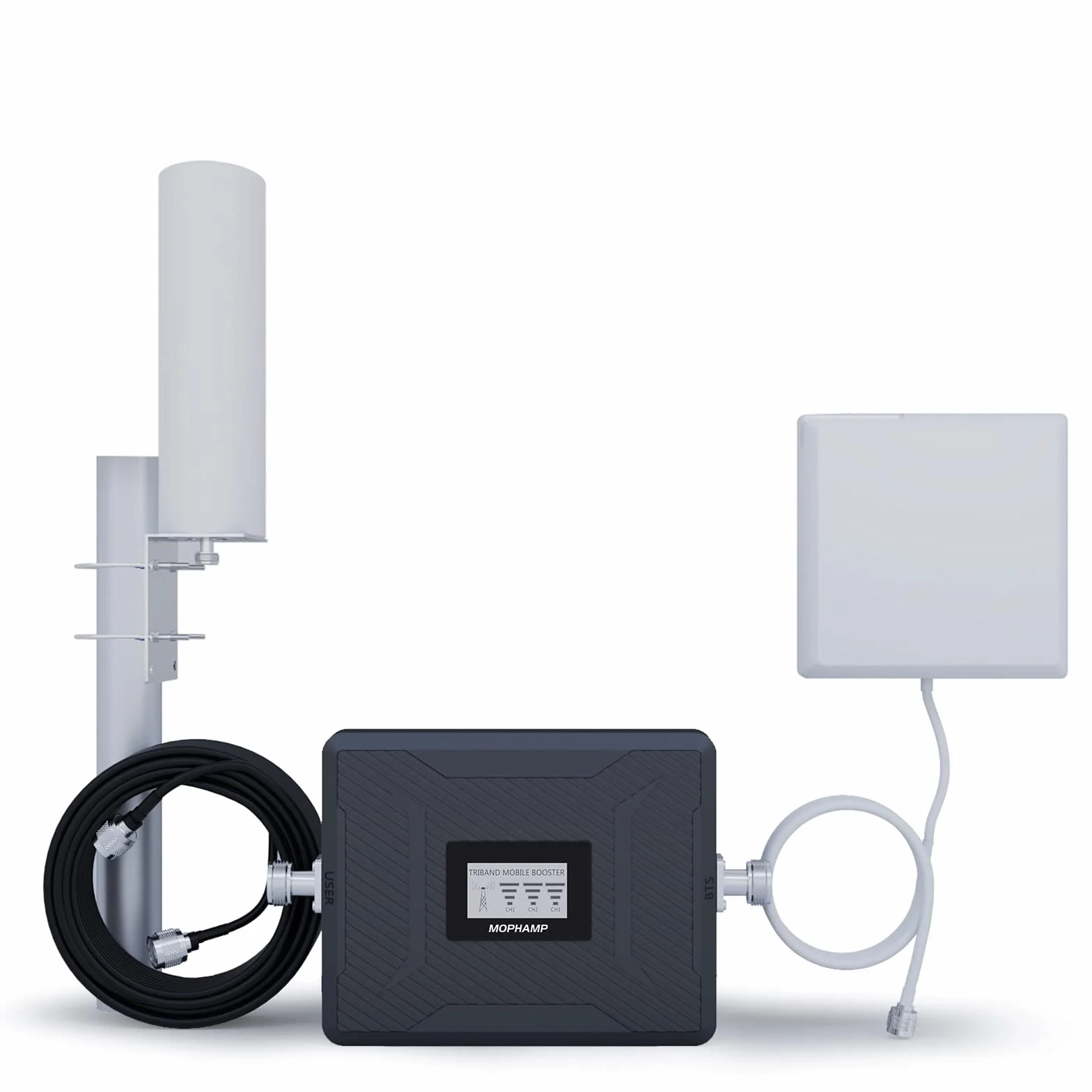 Ripetitore 2G 3G 4G LTE 900 1800 2600MHZ Amplificatore Del Segnale Cellulare Banda 8/Banda 7/Banda 3