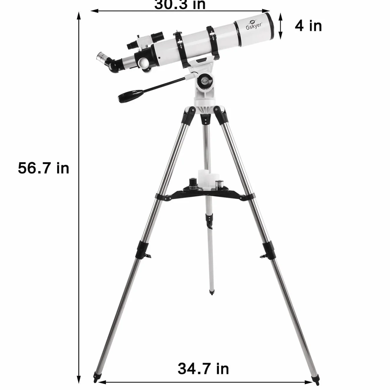 Gskyer Telescopio 90/600 con rifrattore astronomico per bambini principianti adulti D-906