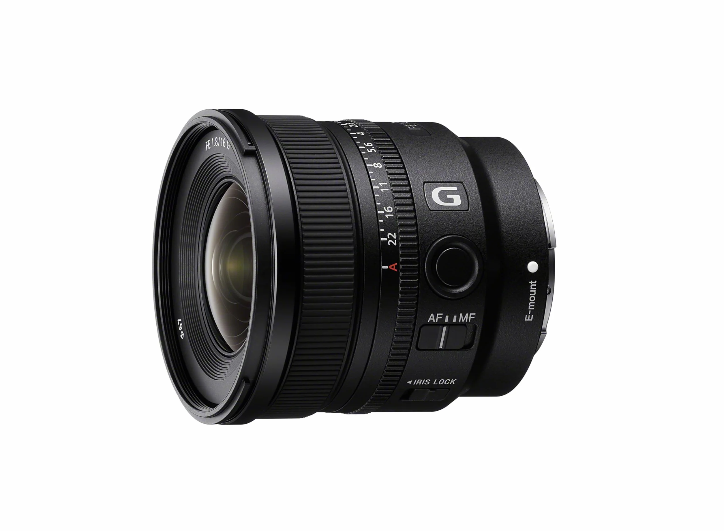 Sony Obiettivo fisso ultragrandangolare 16 mm F1.8 full frame APS-C E-mount serie G per paesaggi e astrofotografia