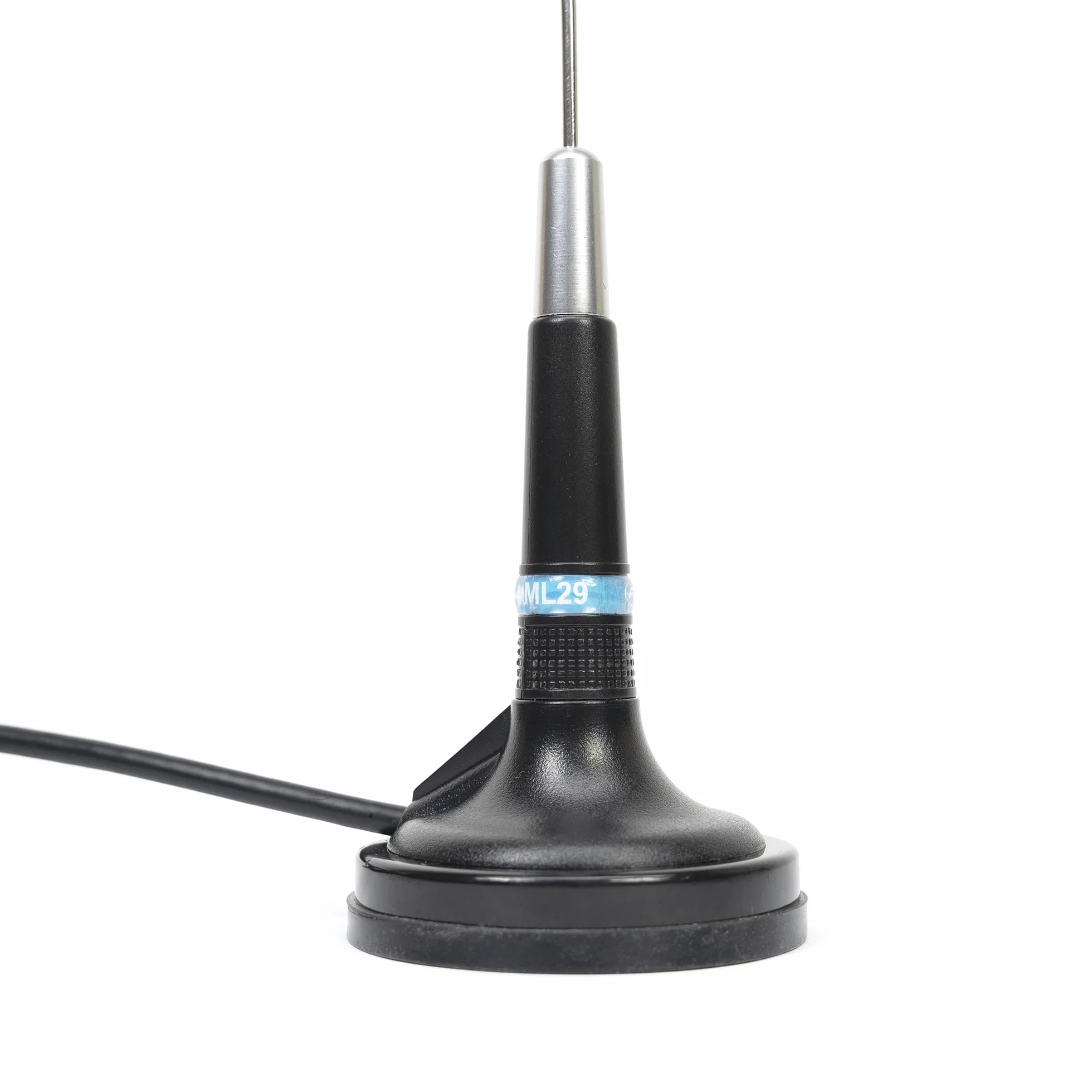 Antenna CB PNI ML29, lunghezza 29 cm, con magnete incluso diametro 70 mm e cavo RG58