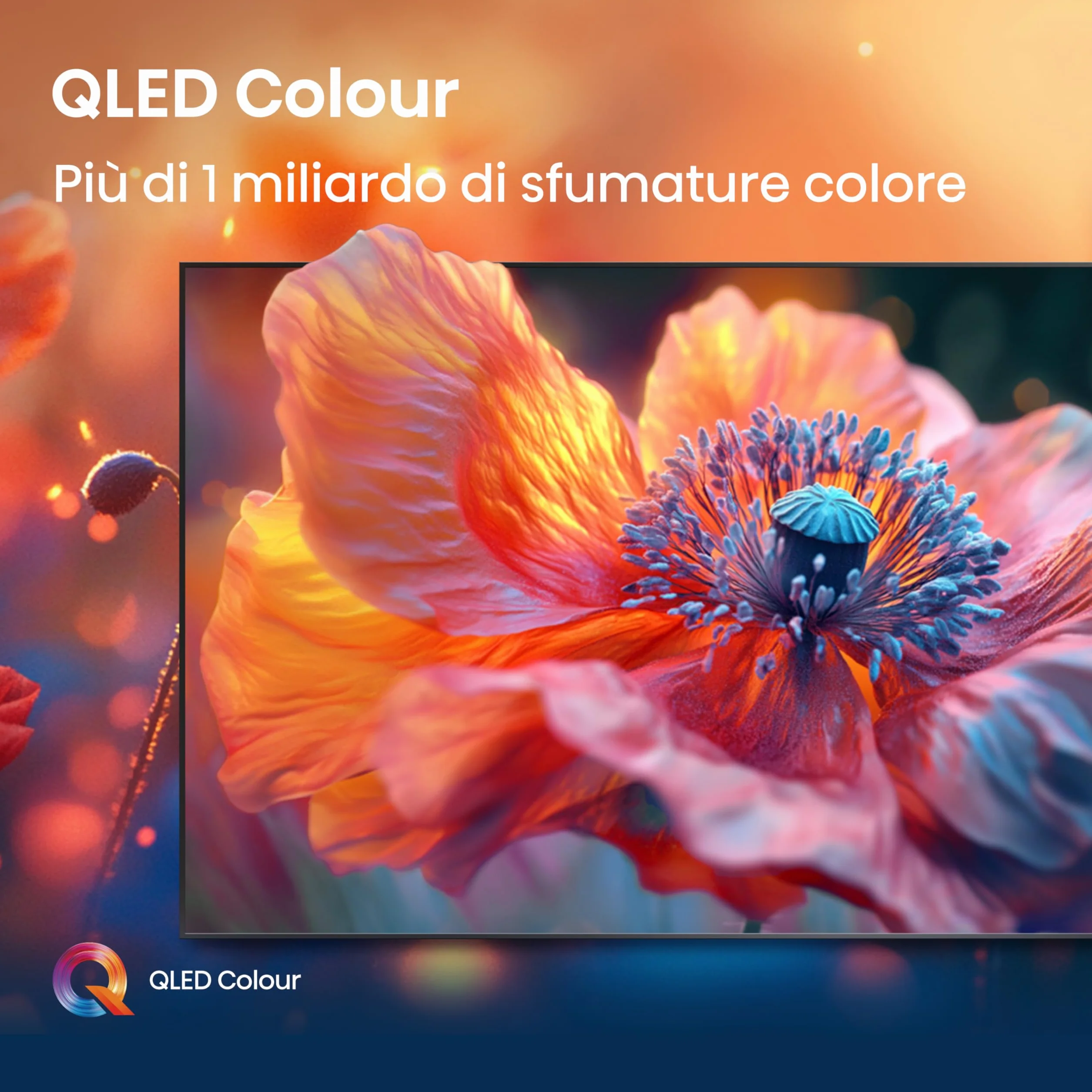 Hisense 40E53QT 40" QLED Full HD Smart TV VIDAA U8 HDR10 Dolby Atmos Game Mode DVB-T2/S2 HEVC 10