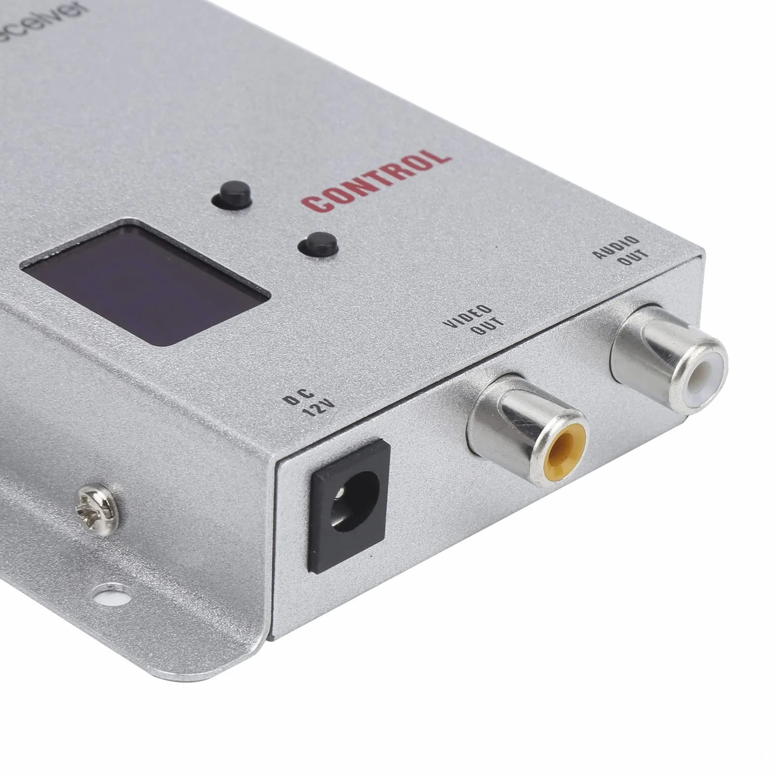 Ricevitore Trasmettitore Wireless 1.2G 1.5W, Trasmissione Sincrona Audio Video, Alta Sensibilità, Compatibile con Videocamera DVD VCR