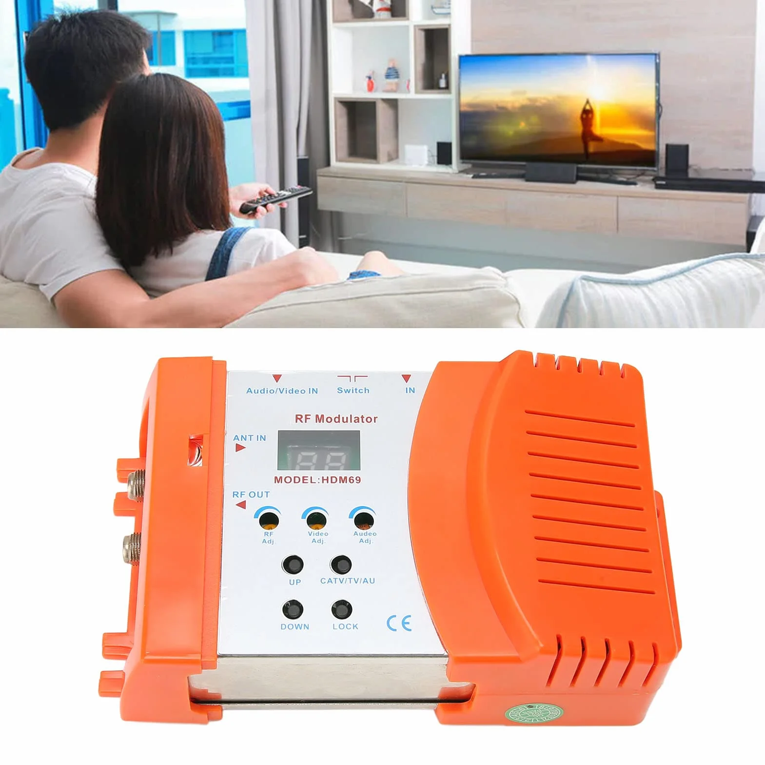 Modulatore RF Digitale HDM69 Convertitore HDMI AV a RF PAL NTSC
