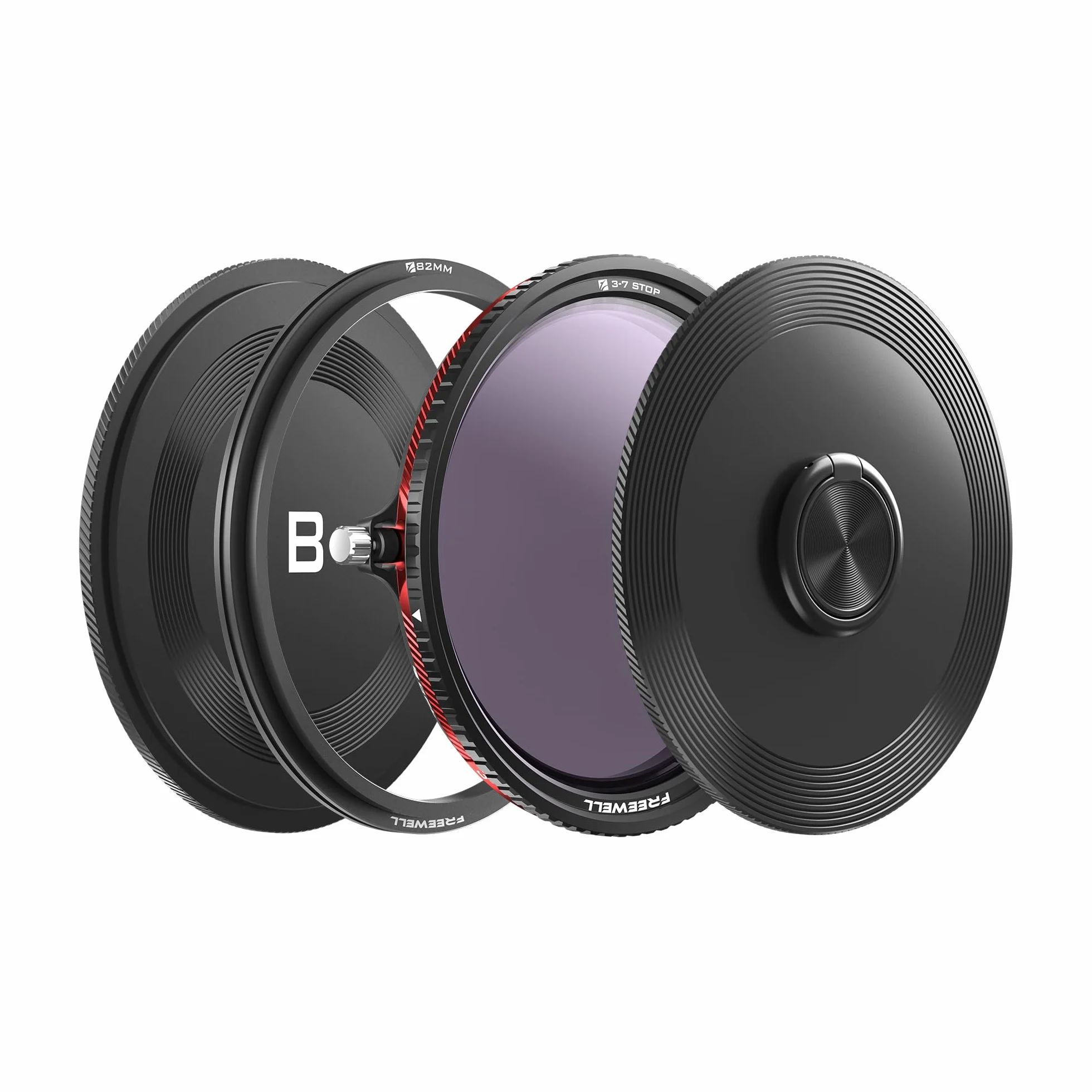 Freewell 82 mm V2 Filtro magnetico ibrido VND/CPL 3-7 stop - Filtro VND e CPL regolabile di qualità superiore a prova di futuro