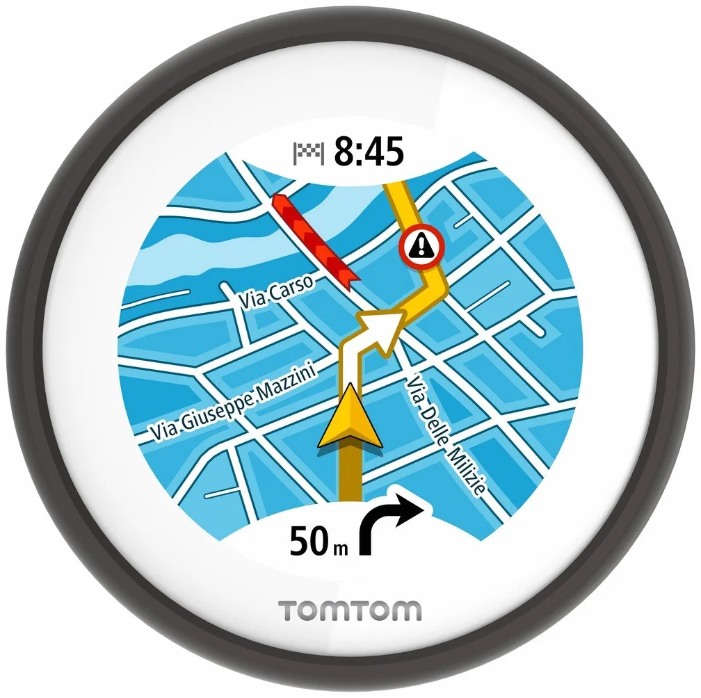 Tomtom Vio Navigatore per Scooter con Navigazione Dettagliata, Avvisi su Autovelox, Visualizzazione del Chiamante, Nero