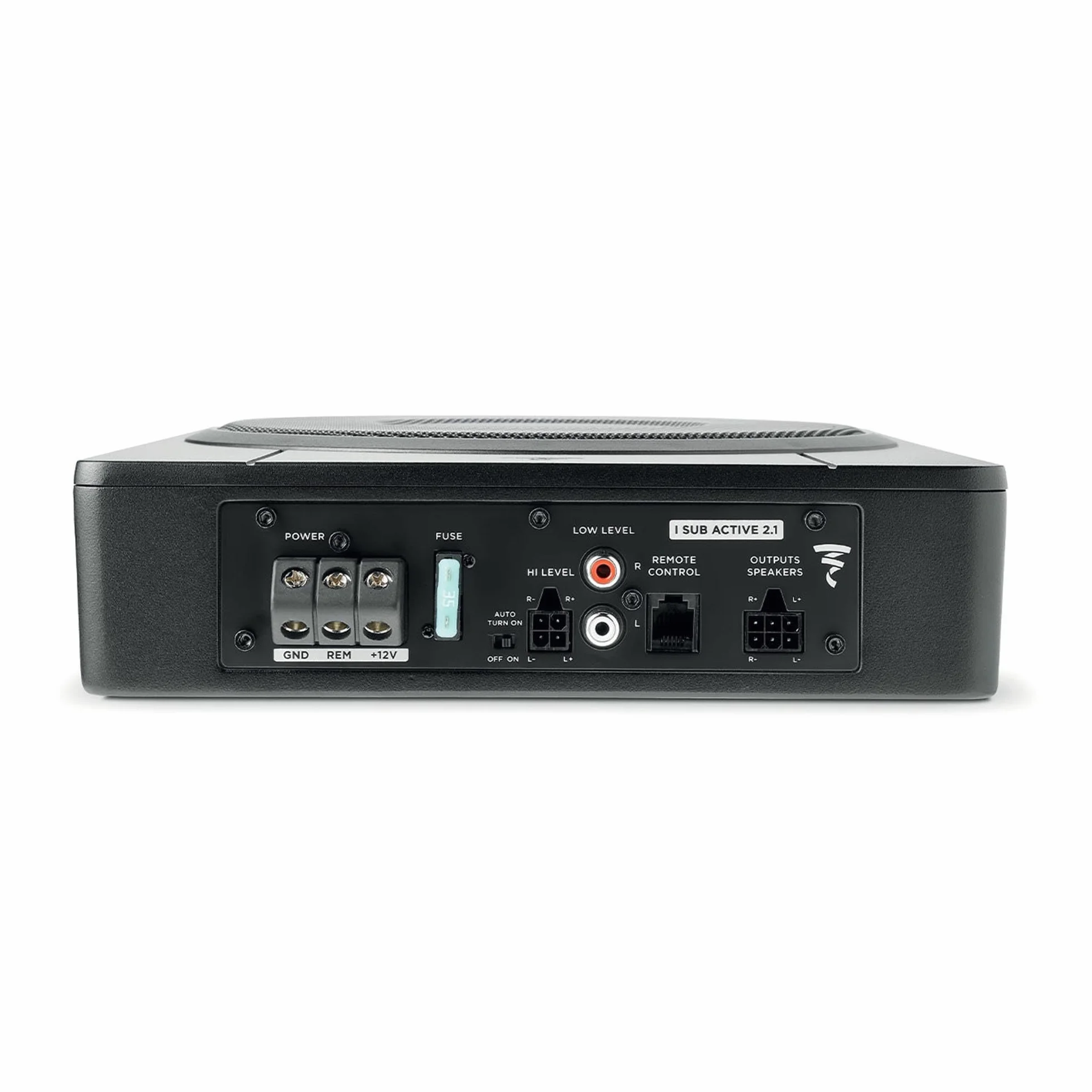 FOCAL ISUB ACTIVE 2.1 Subwoofer Amplificato da Sottosedile con Amplificatore 2 Canali Integrato