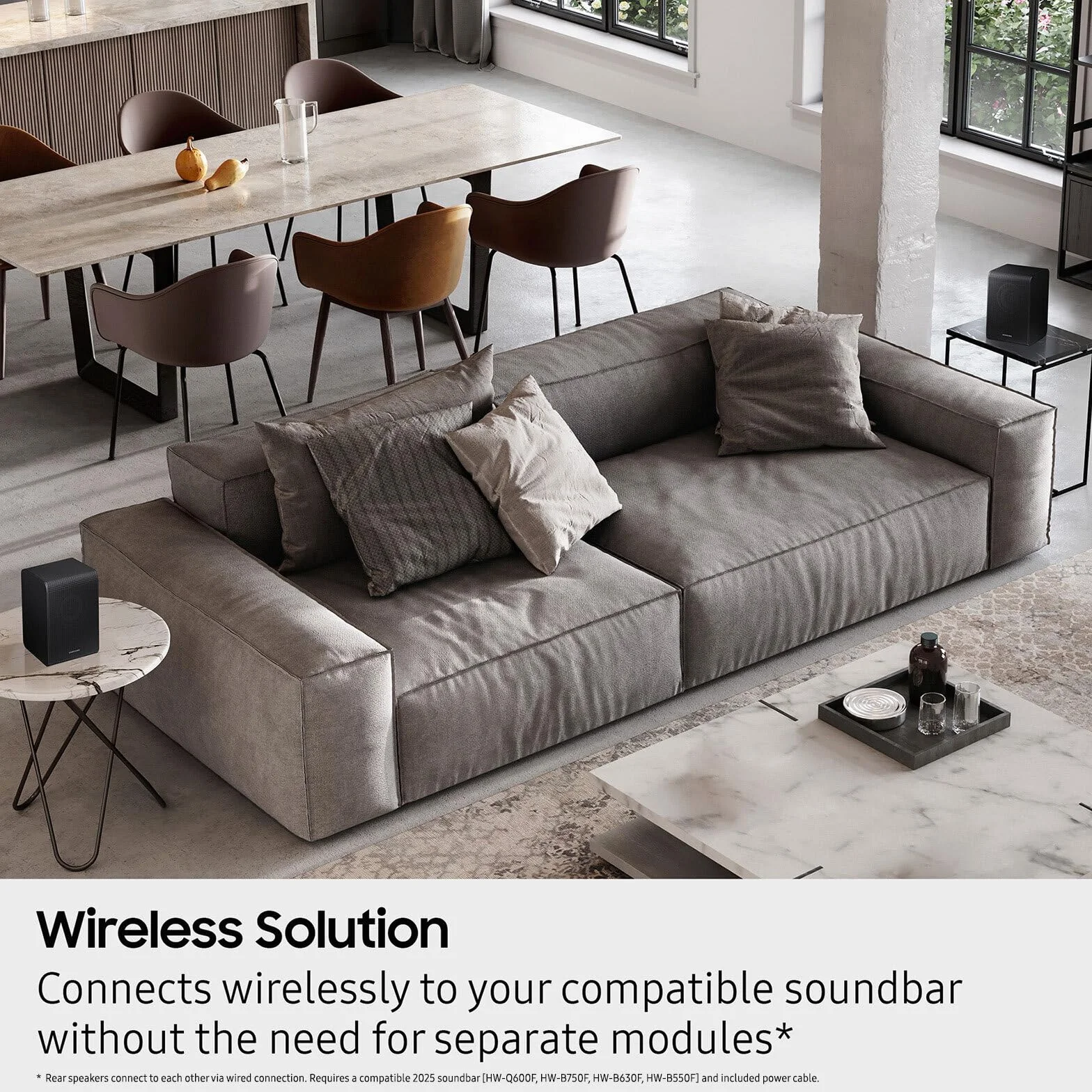 Samsung Kit altoparlanti posteriori wireless 9250S, nero (SWA-9250S/ZA, 2025)