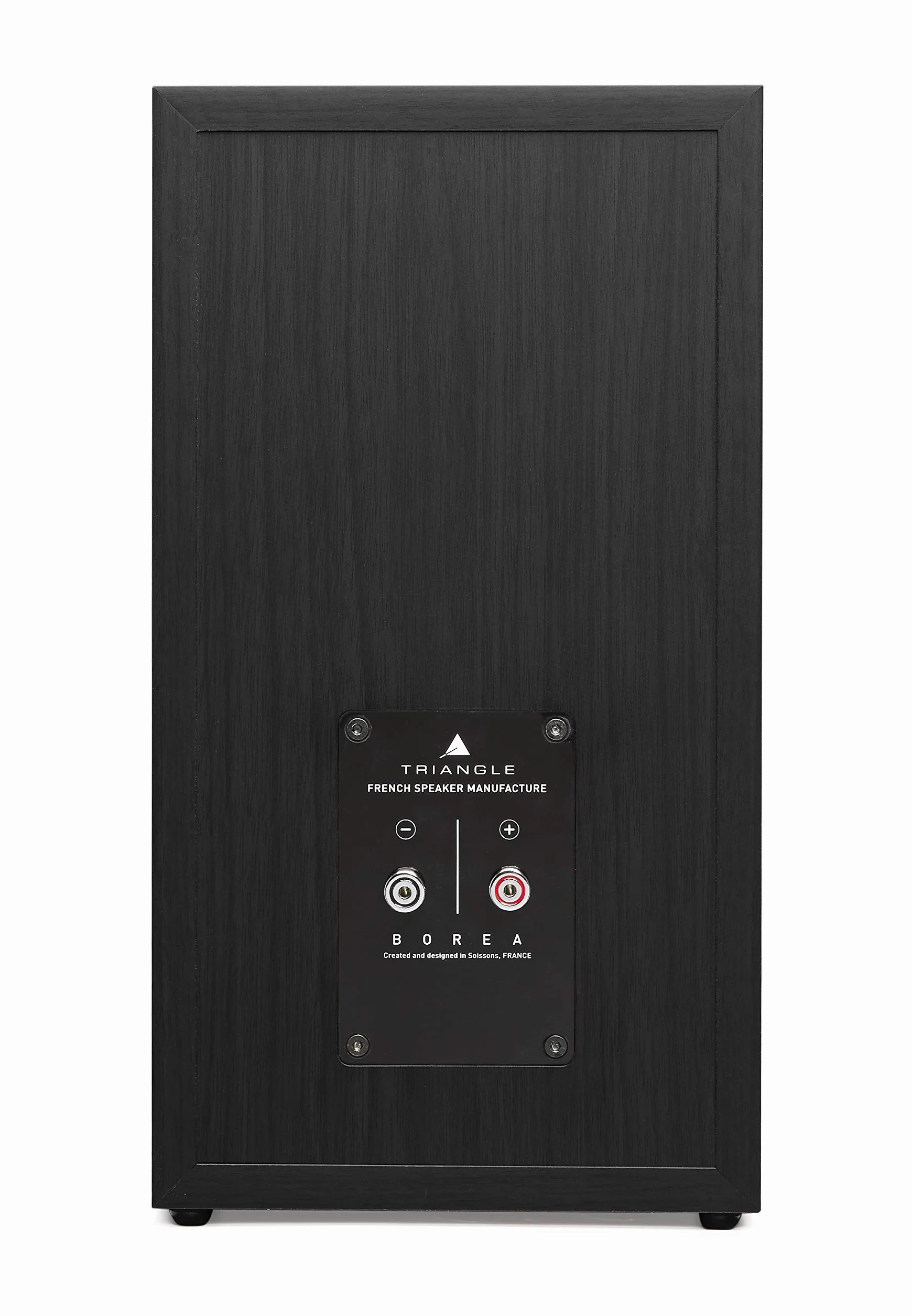Triangle - Diffusore da scaffale Hi-Fi BOREA BR03 - Potenza Ammissibile 100W - Sensibilità 90 dB/W/m – Versatile per Musica e Home Cinema - 206 x 380 x 314 mm - Nero (Coppia)