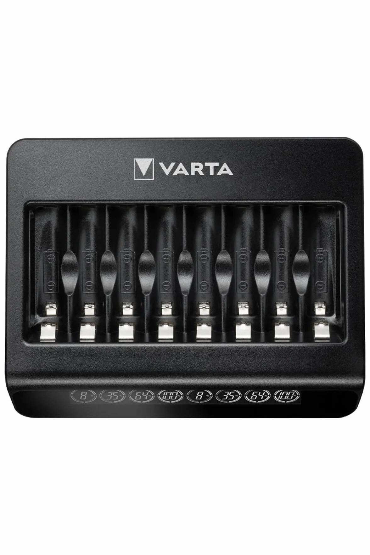 VARTA Multi Charger + 8 slot ricarica batterie ricaricabili AA AAA 9V